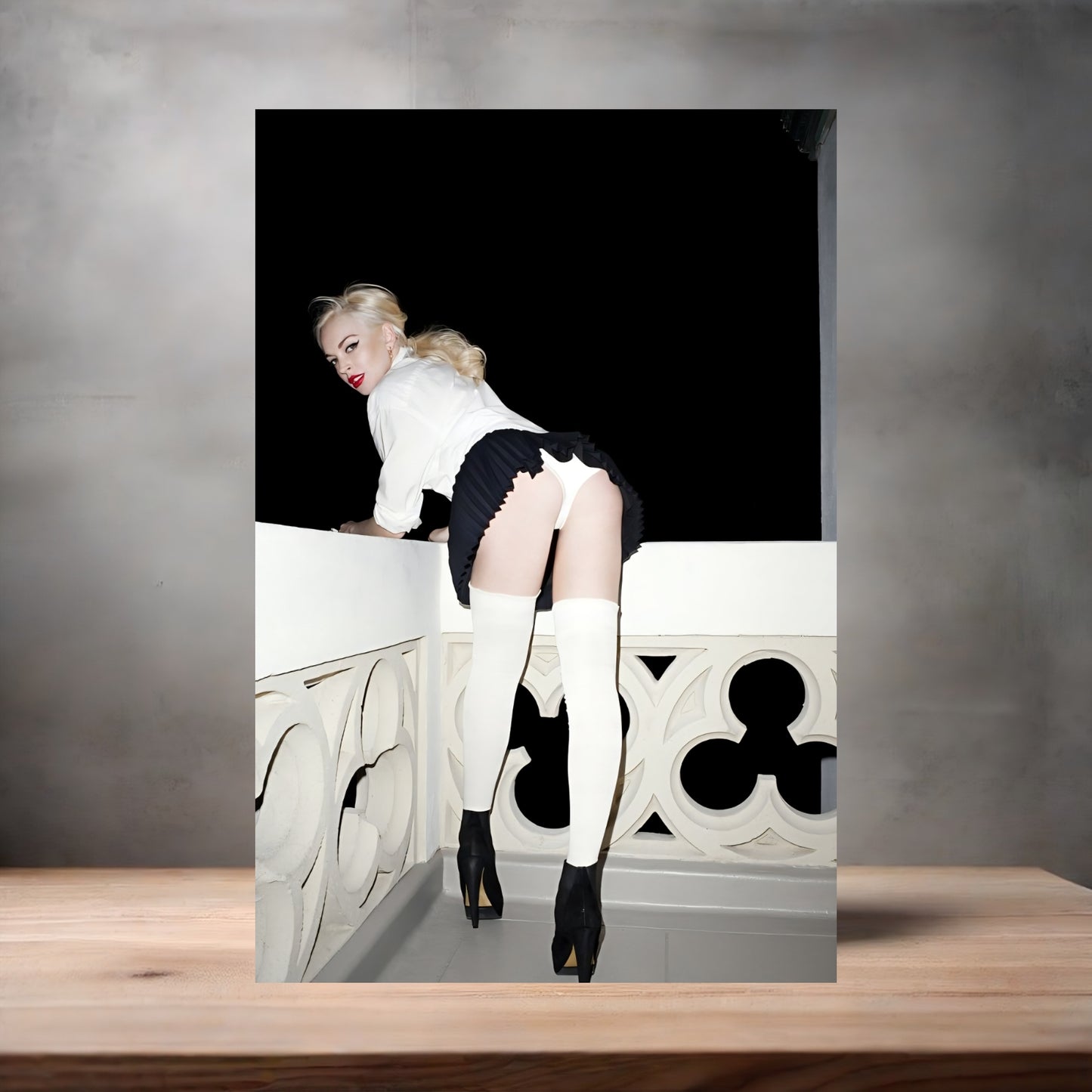 Playboy Lindsay Lohan metal posters. Multiple sizes and prints available