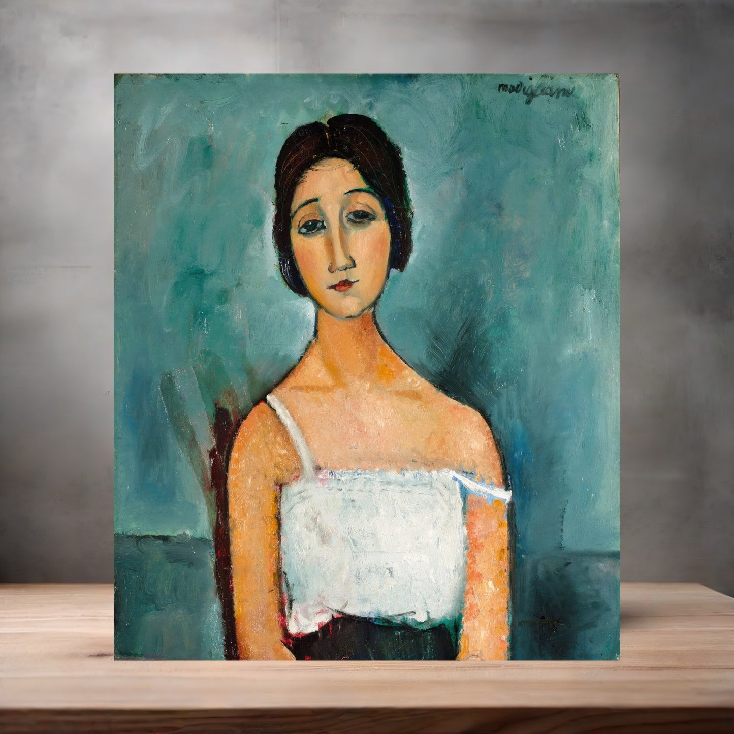 Amedeo Modigliani metal art posters. Multiple sizes and prints available