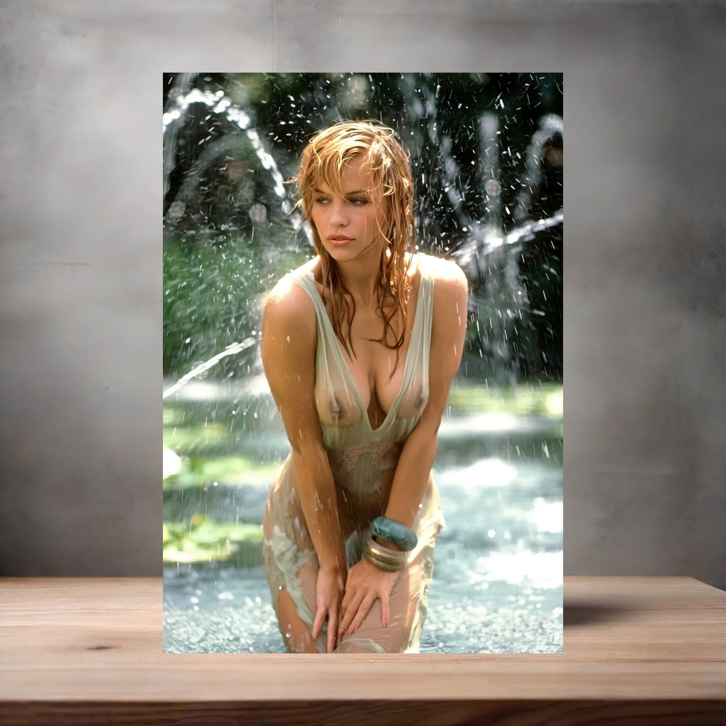 Pamela Anderson NSFW metal poster. Multiple sizes available. Beautiful and sexy H4