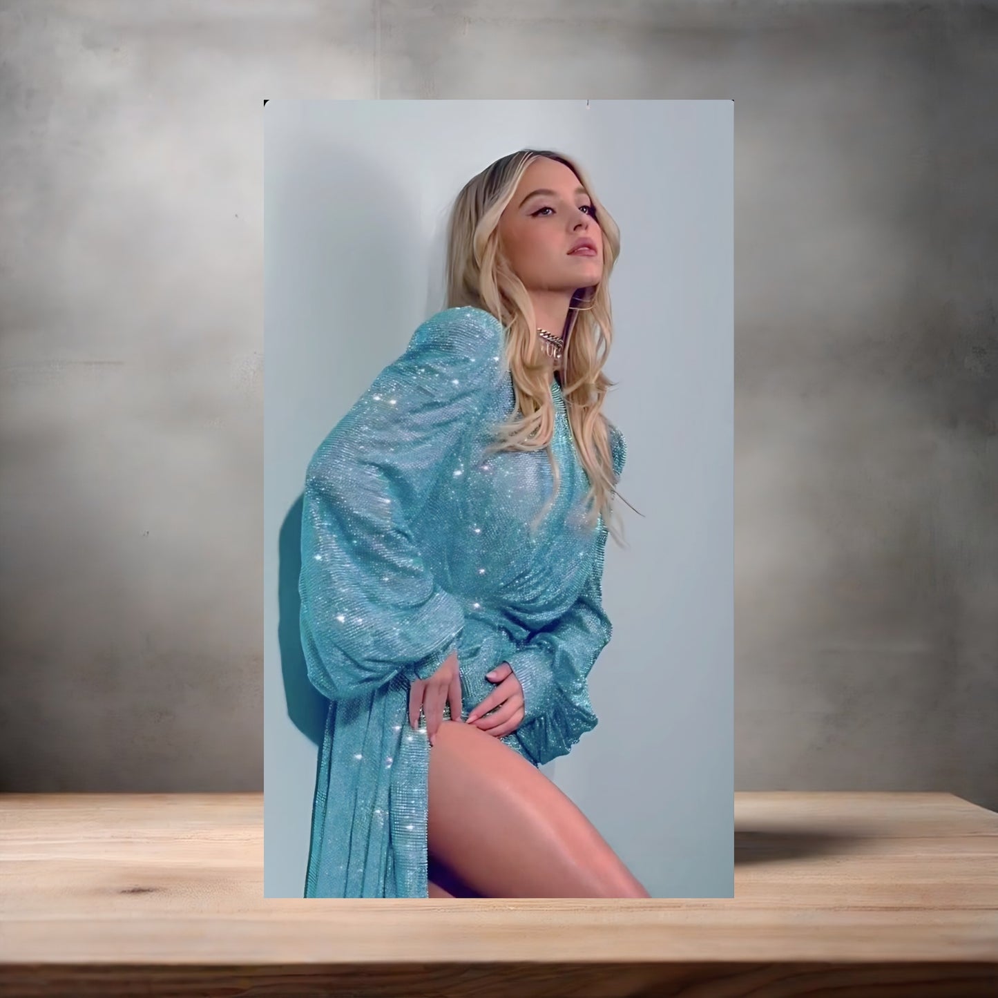Sexy Sydney Sweeney metal poster. Multiple sizes available. Hot G