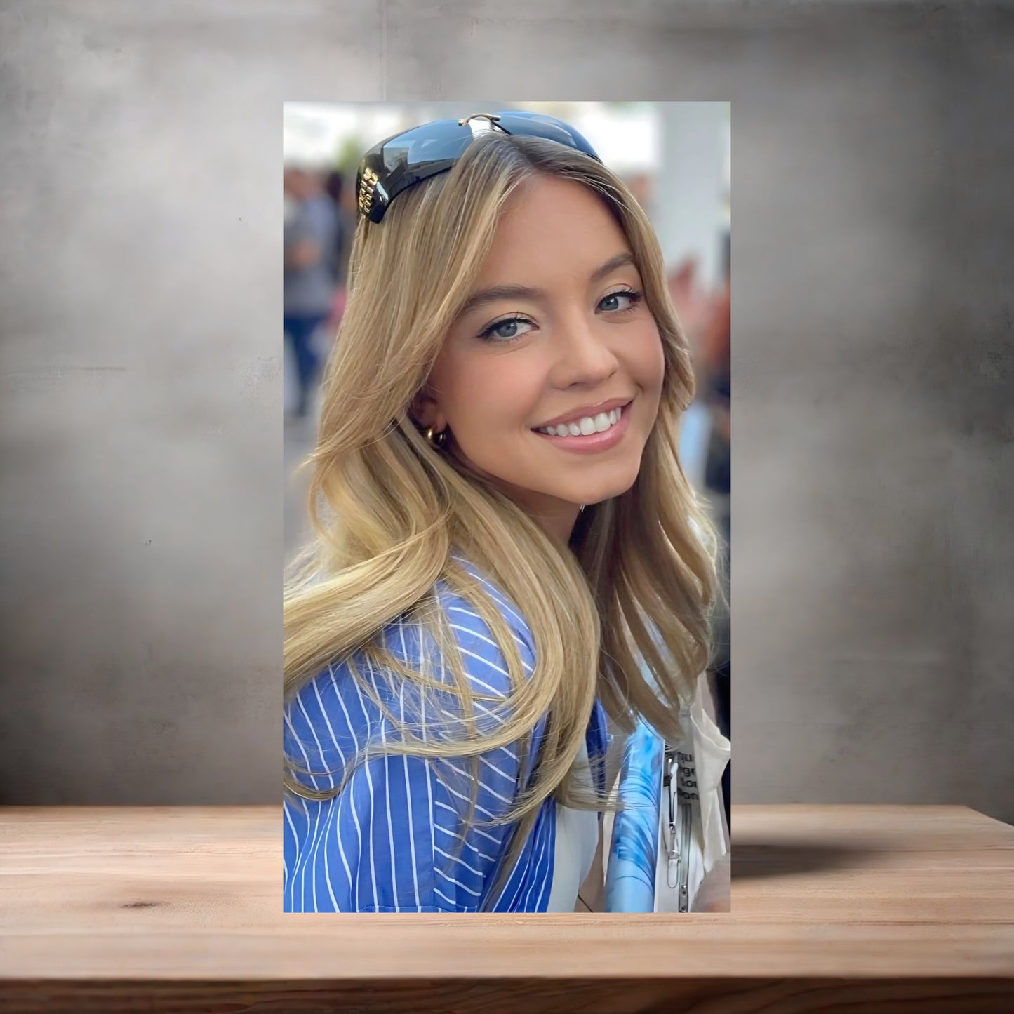 Sexy Sydney Sweeney metal poster. Multiple sizes available. Hot D