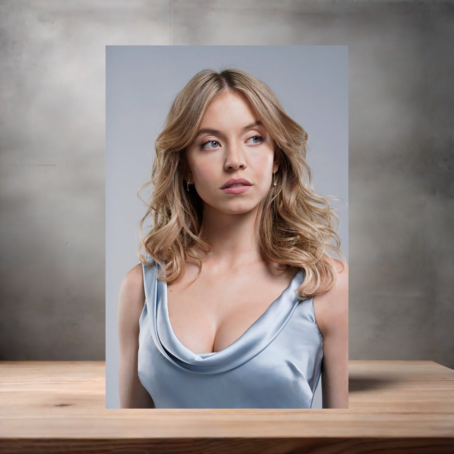 Sexy Sydney Sweeney metal poster. Multiple sizes available. Hot E2