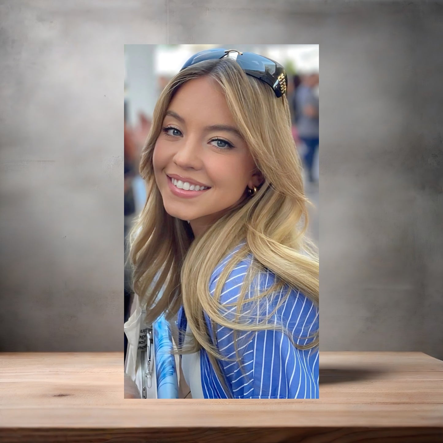 Sexy Sydney Sweeney metal poster. Multiple sizes available. Hot D6