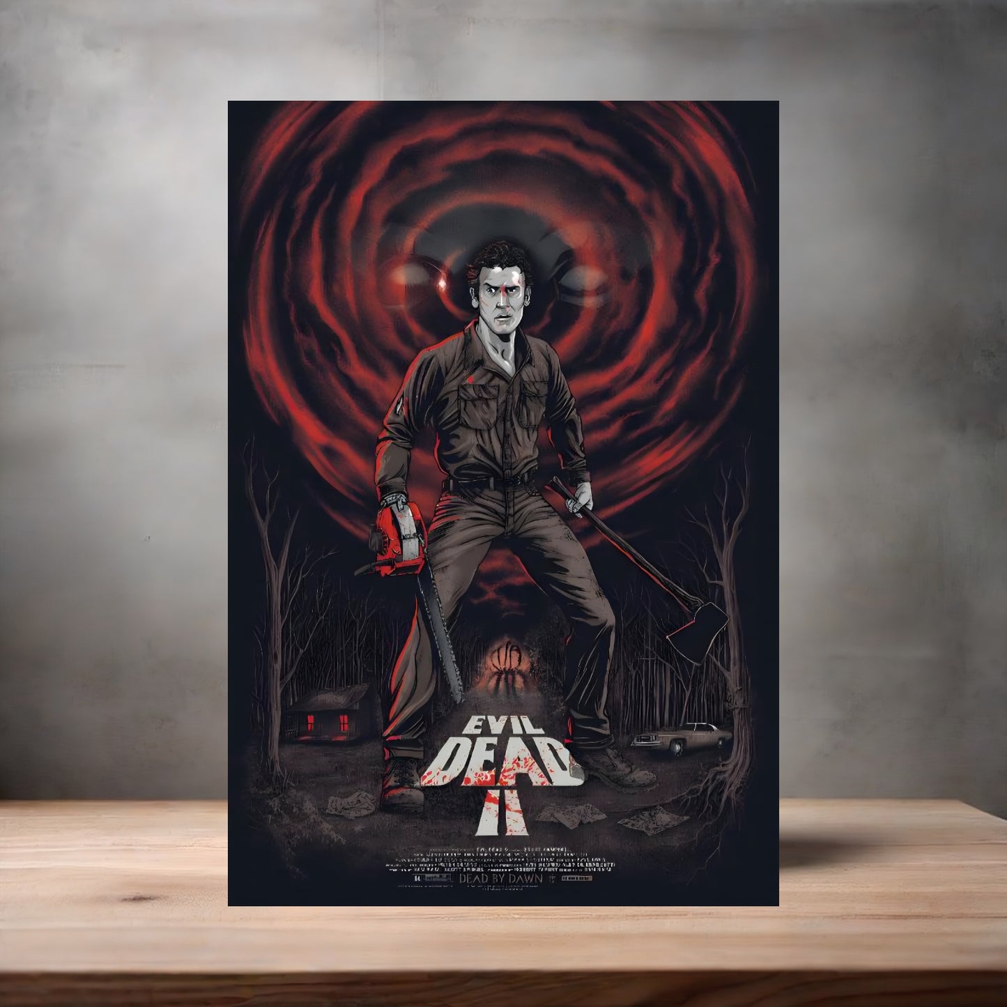 The Evil Dead horror movie poster with multiple size and finish options. C2