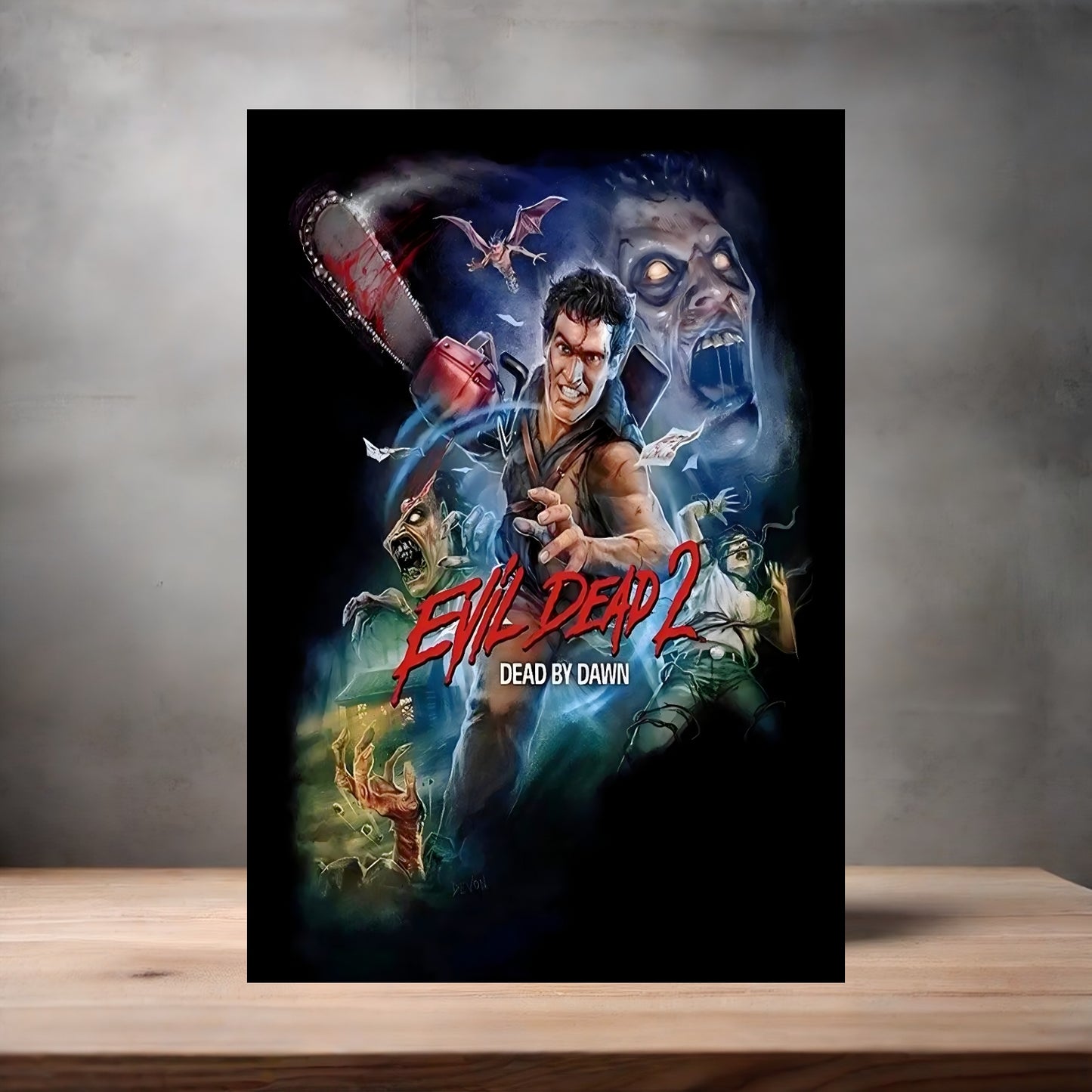 The Evil Dead horror movie poster with multiple size and finish options. B6