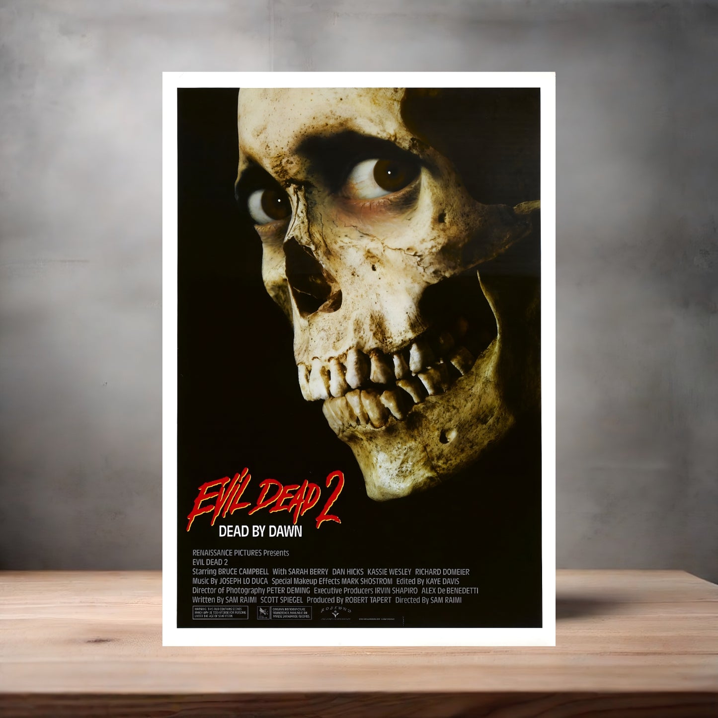The Evil Dead horror movie poster with multiple size and finish options. a8