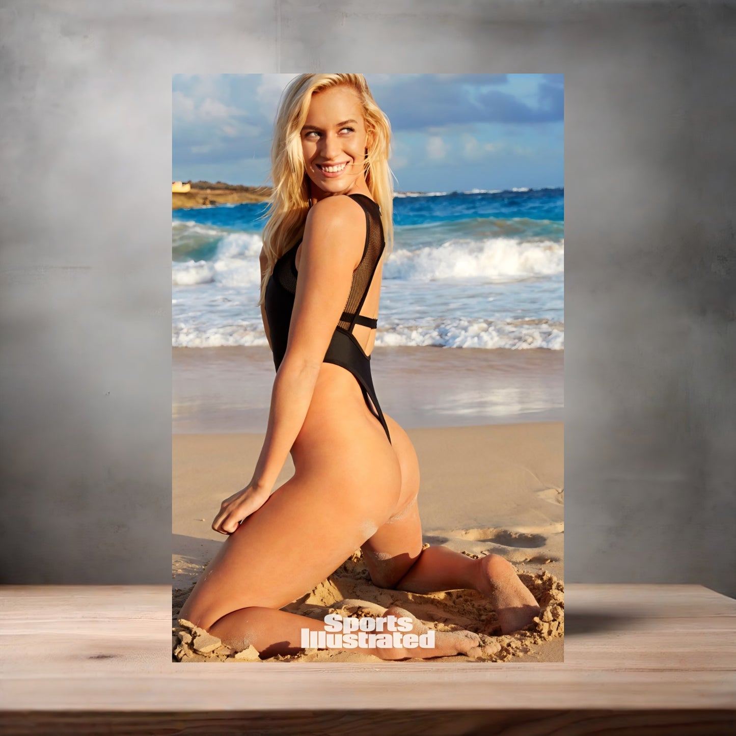 Paige Spiranac Sports Illustrated swimsuit poster with multiple size and finish options. B6
