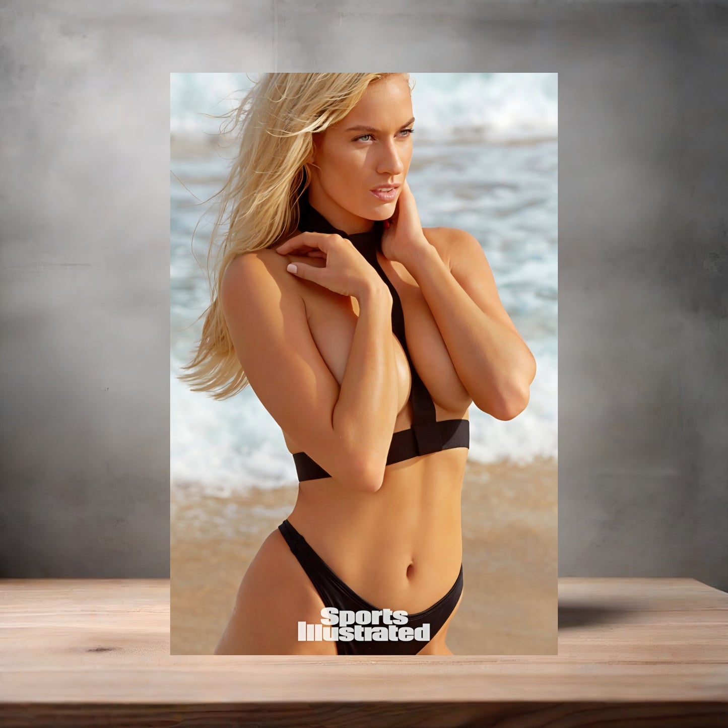 Paige Spiranac Sports Illustrated swimsuit poster with multiple size and finish options. A9