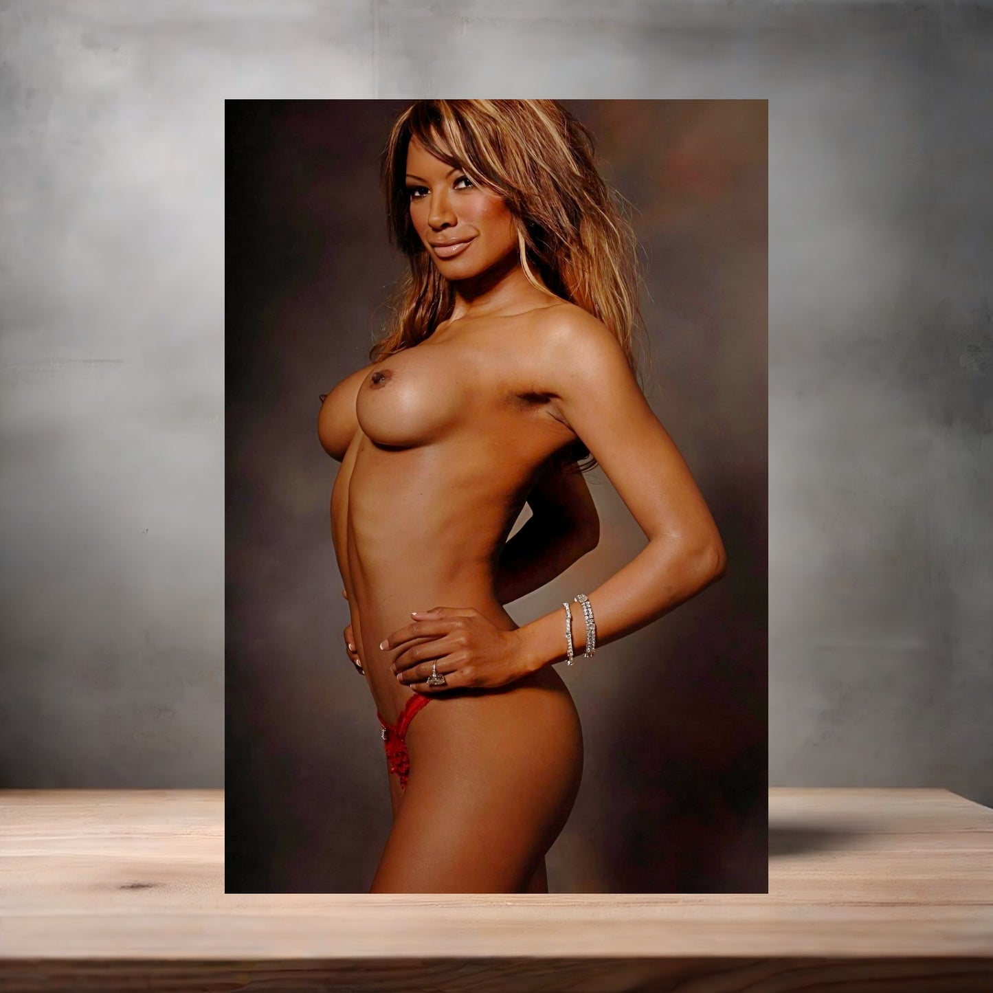 Traci Bingham NSFW poster with multiple size and finish options. Playboy C2