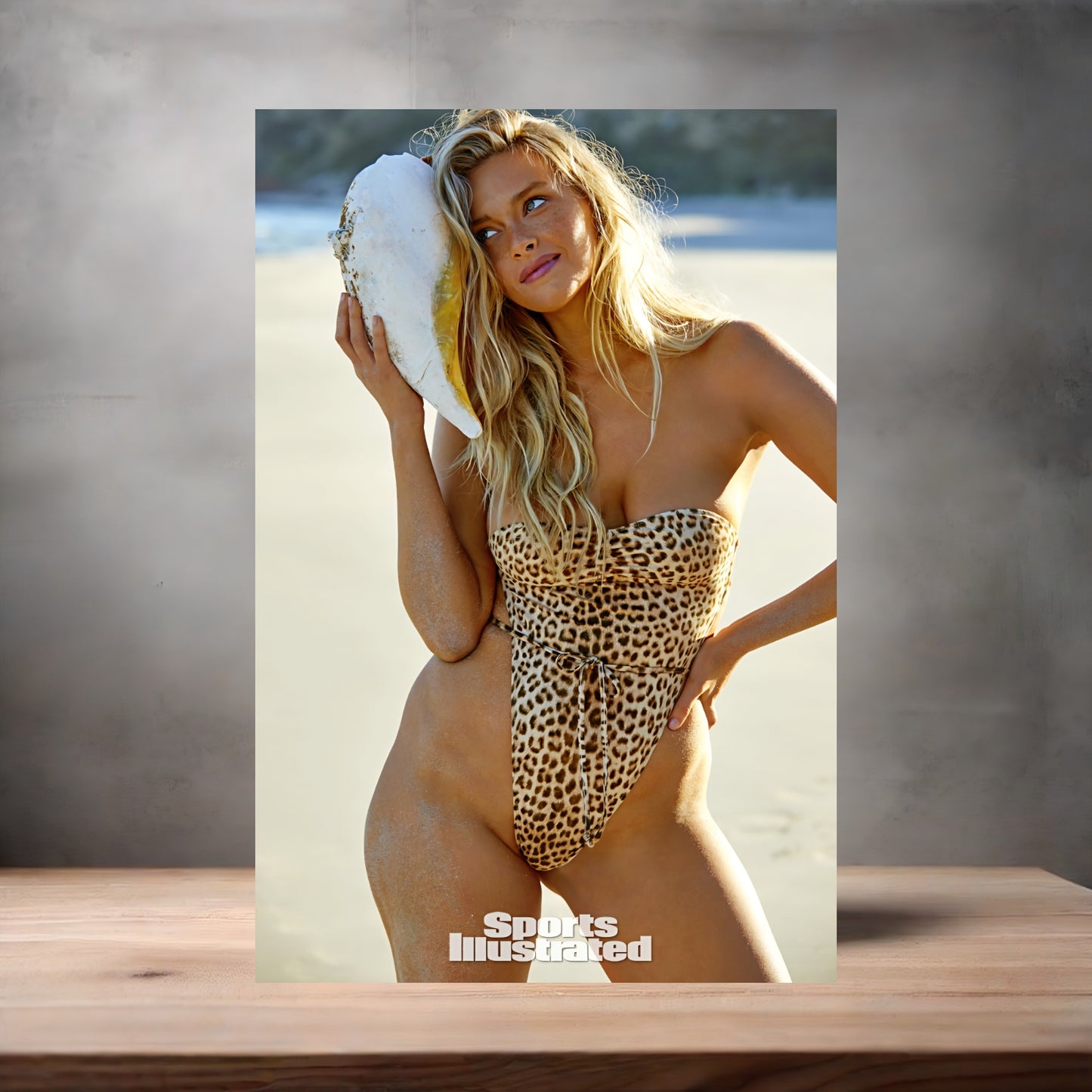 Camille Kostek Sports Illustrated swimsuit poster with multiple size and finish options. C1