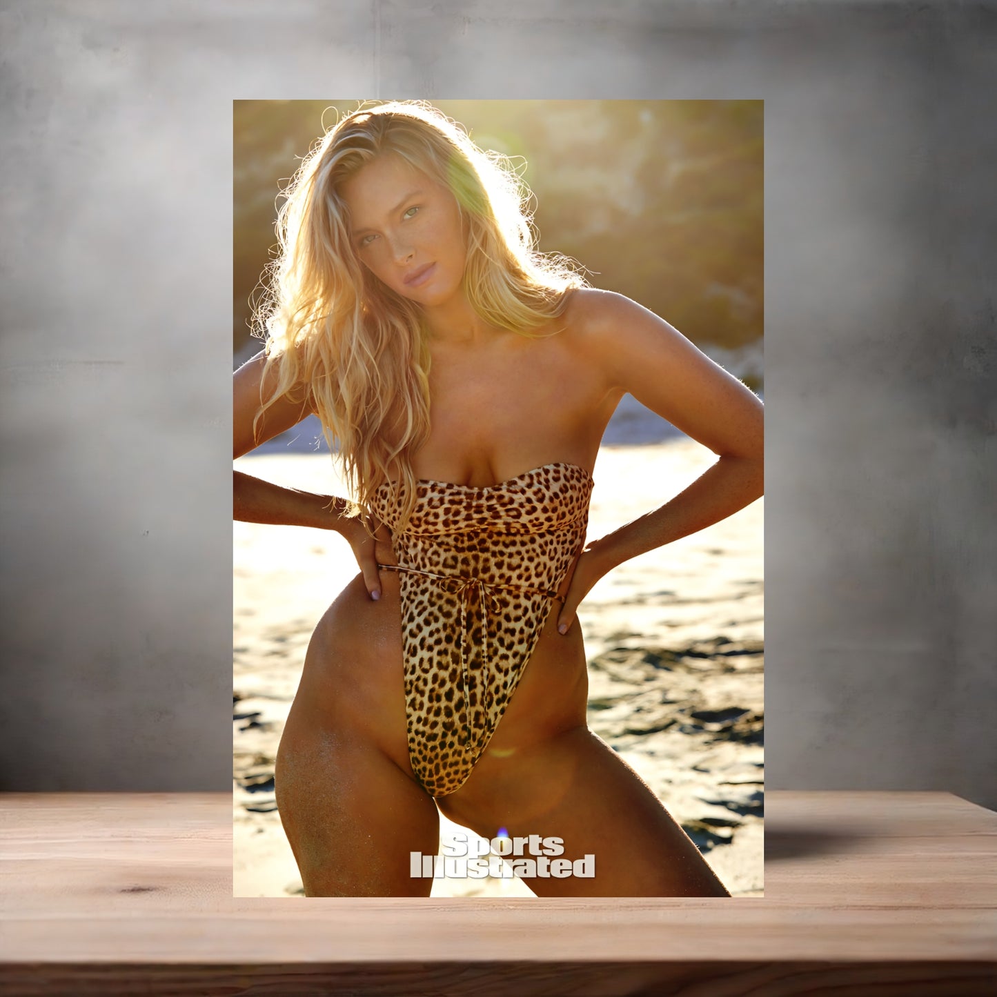 Camille Kostek Sports Illustrated swimsuit poster with multiple size and finish options. A9