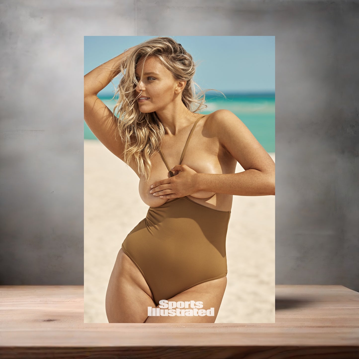 Camille Kostek Sports Illustrated swimsuit poster with multiple size and finish options. A5