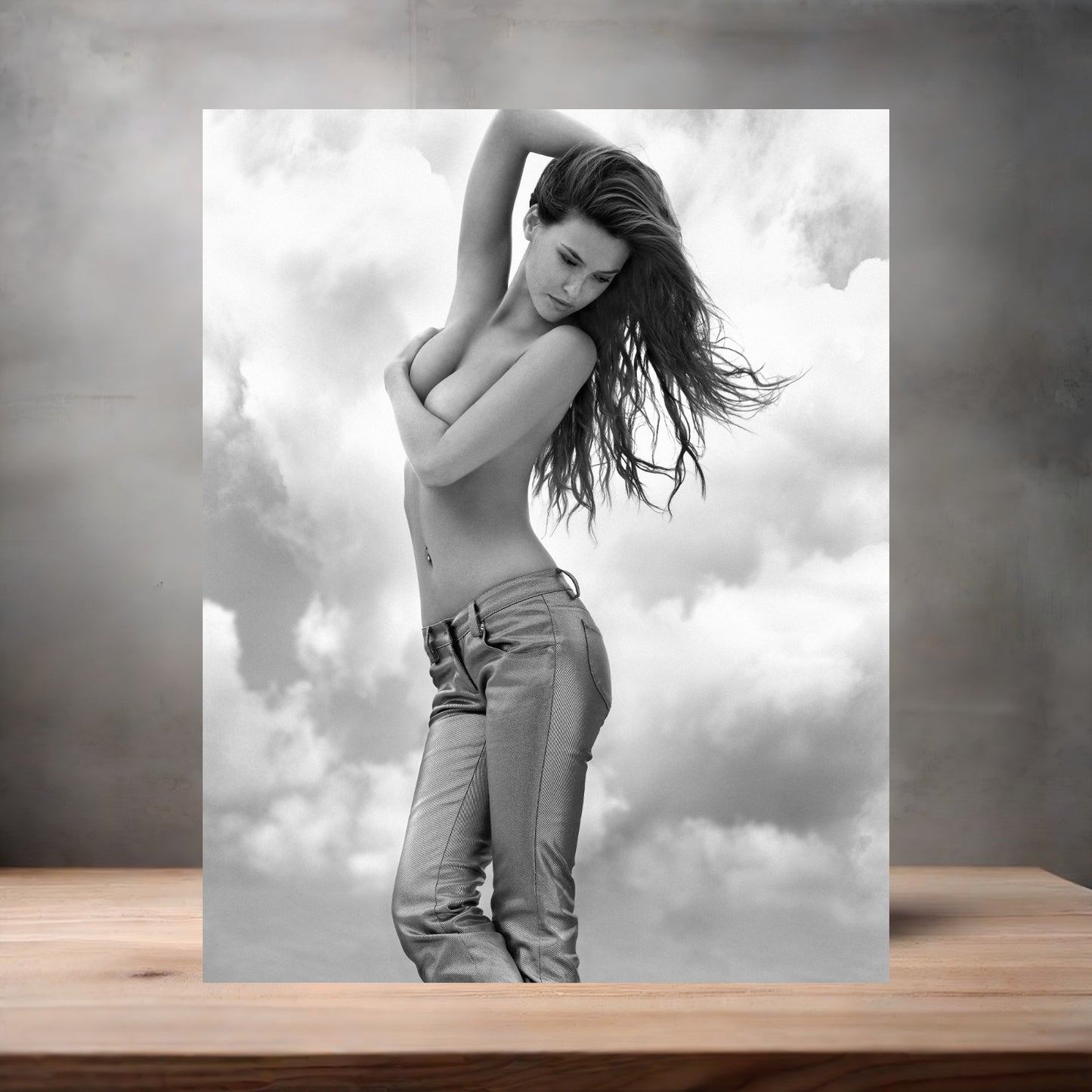 Bar Rafaeli sexy bikini poster with multiple size and finish options. B3