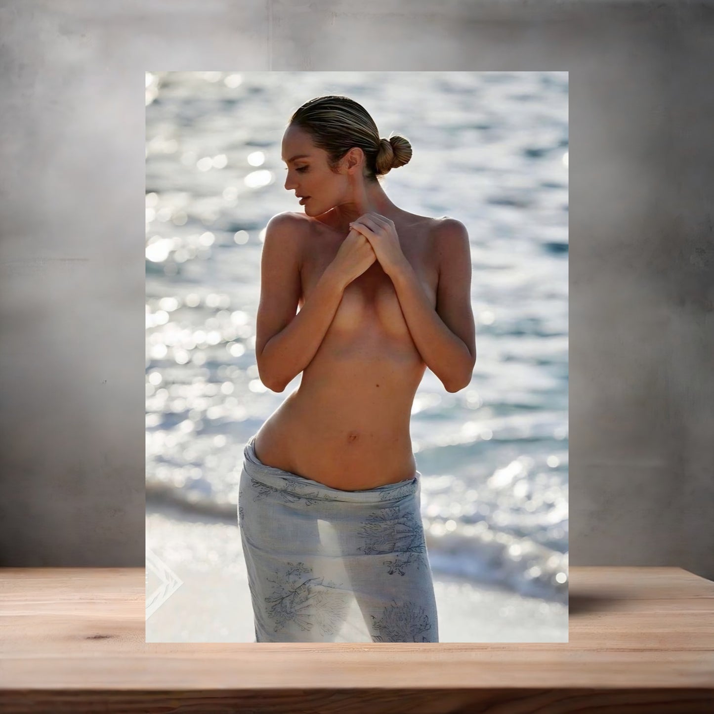Candice Swanepoel NSFW poster with multiple size and finish options. A2