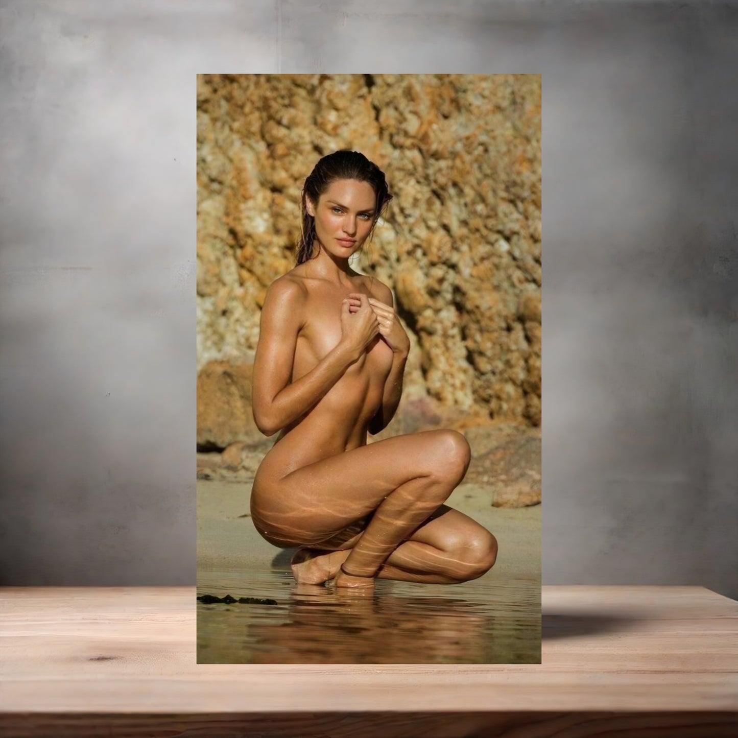 Candice Swanepoel NSFW poster with multiple size and finish options. A8
