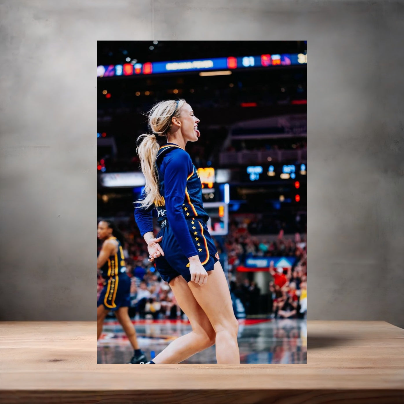 Sophie Cunningham Indiana Fever poster with multiple size and finish options. A2