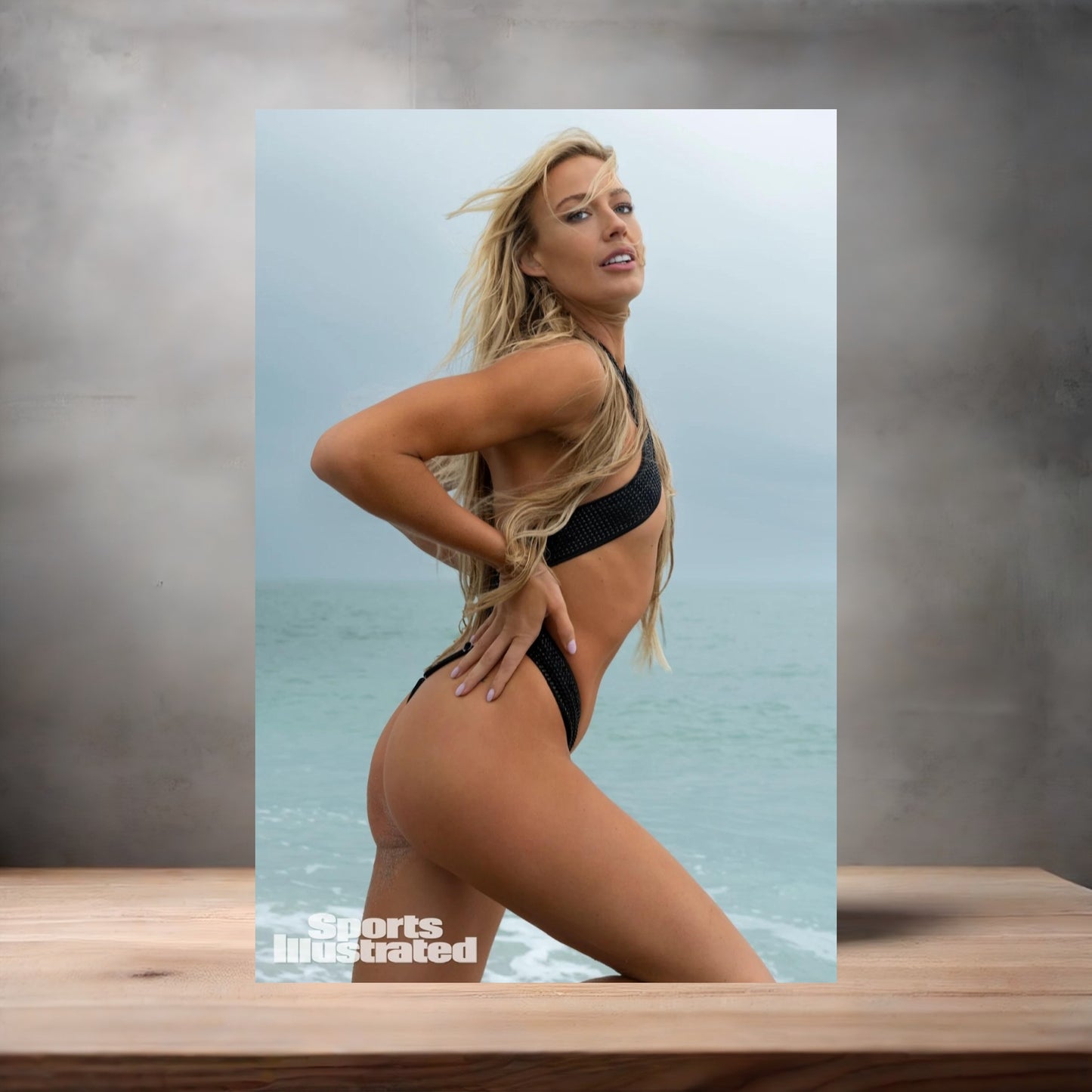 Sophie Cunningham Sports Illustrated swimsuit poster with multiple size and finish options. A6