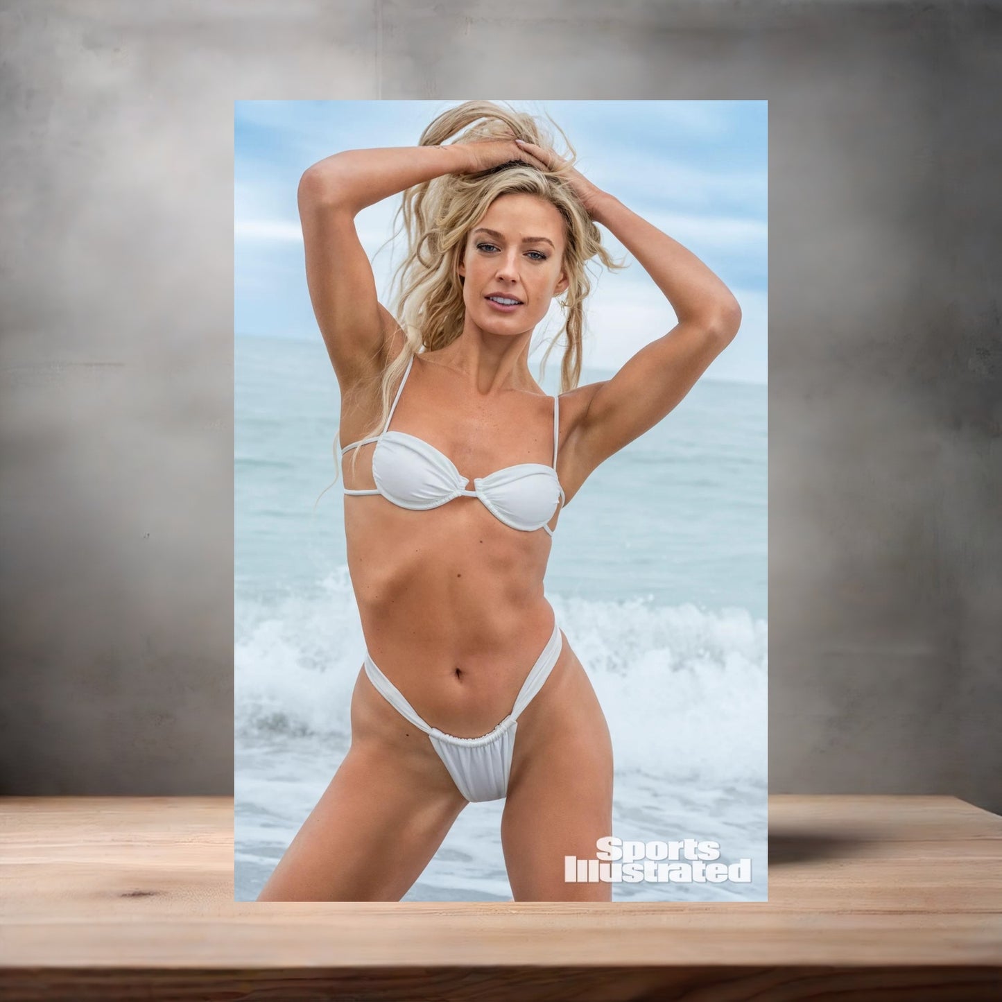 Sophie Cunningham Sports Illustrated swimsuit poster with multiple size and finish options. A2