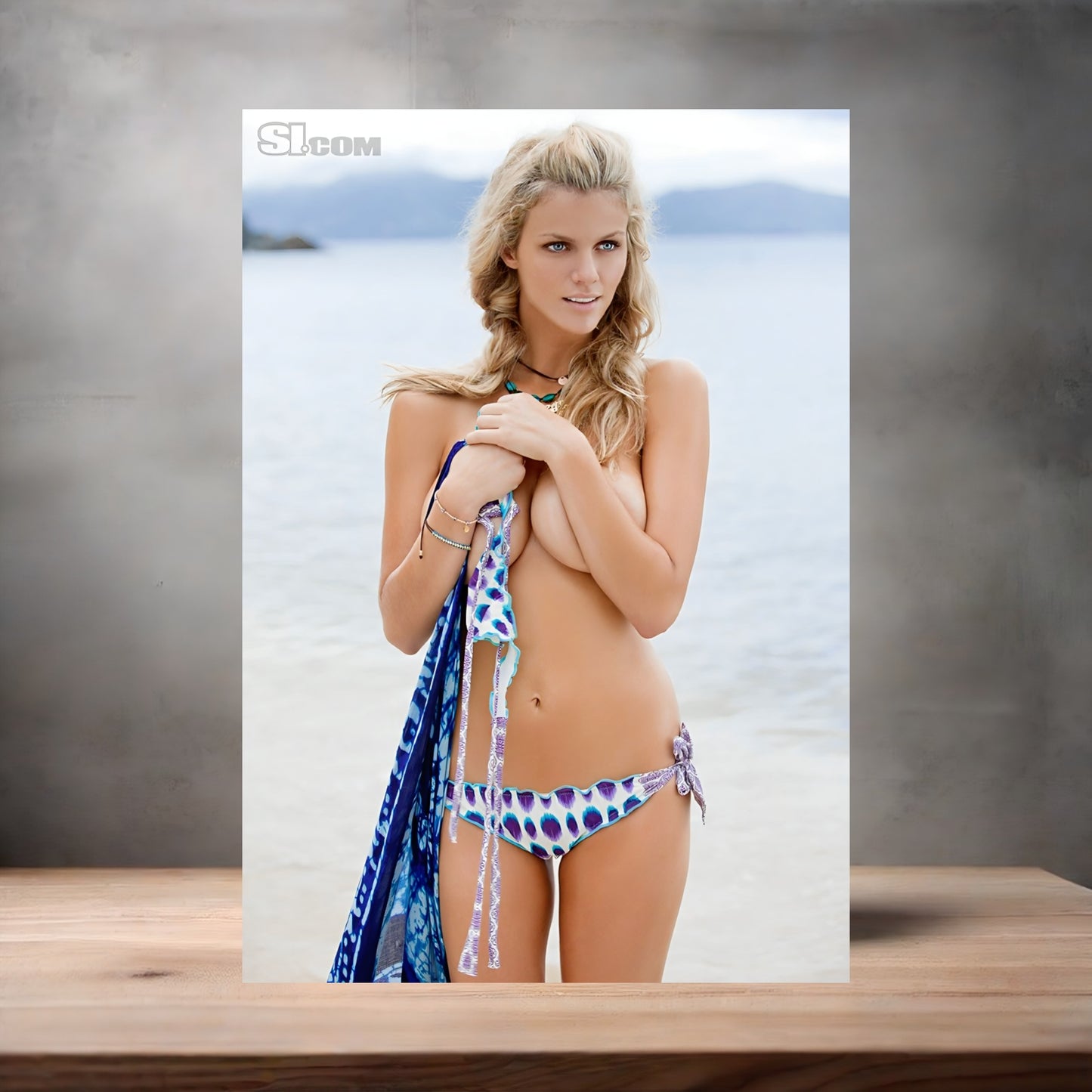 Brooklyn Decker Sports Illustrated swimsuit poster with multiple size and finish options. C6