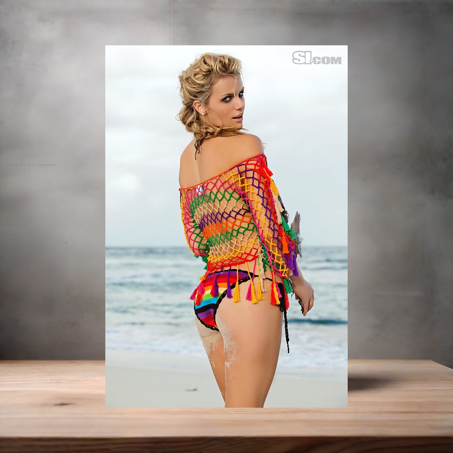 Brooklyn Decker Sports Illustrated swimsuit poster with multiple size and finish options. C5