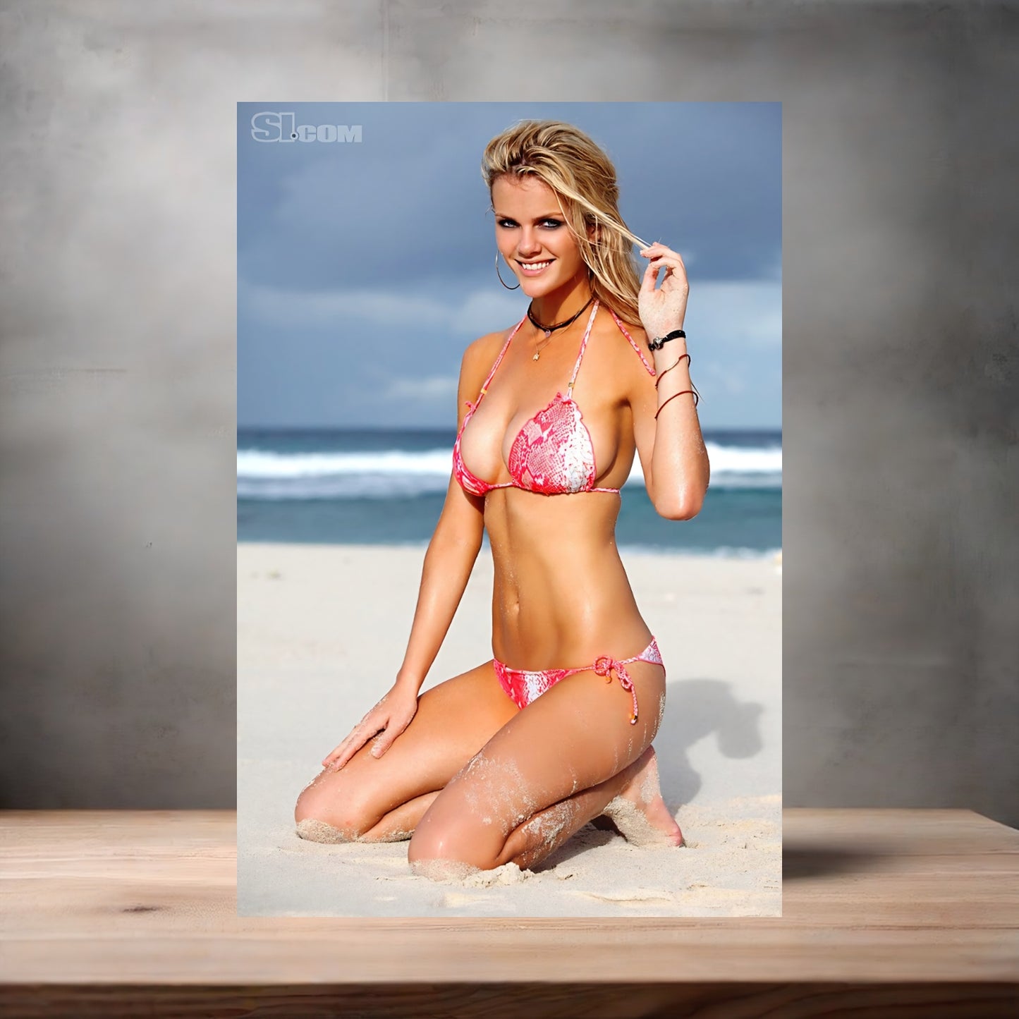 Brooklyn Decker Sports Illustrated swimsuit poster with multiple size and finish options. B9