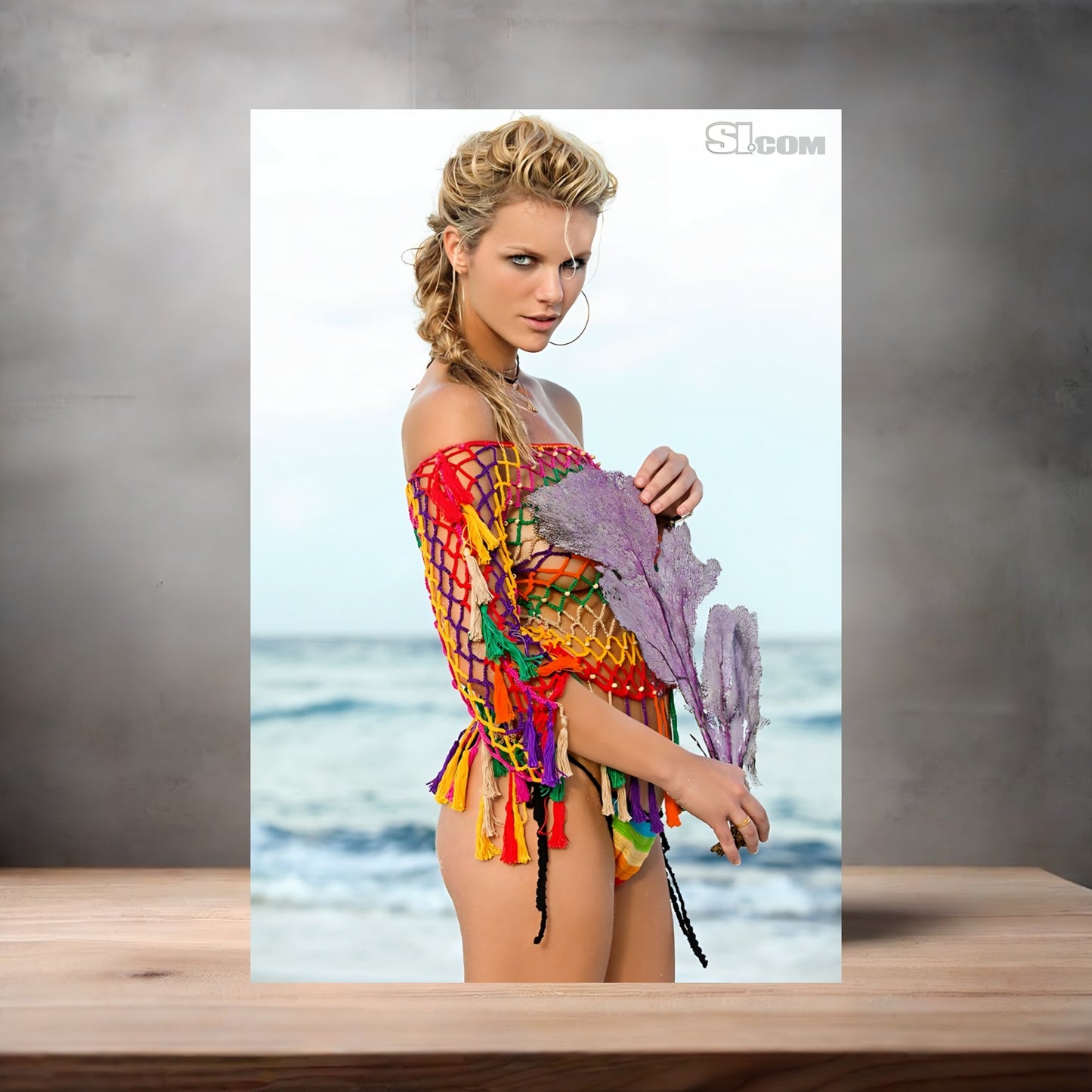 Brooklyn Decker Sports Illustrated swimsuit poster with multiple size and finish options. C1