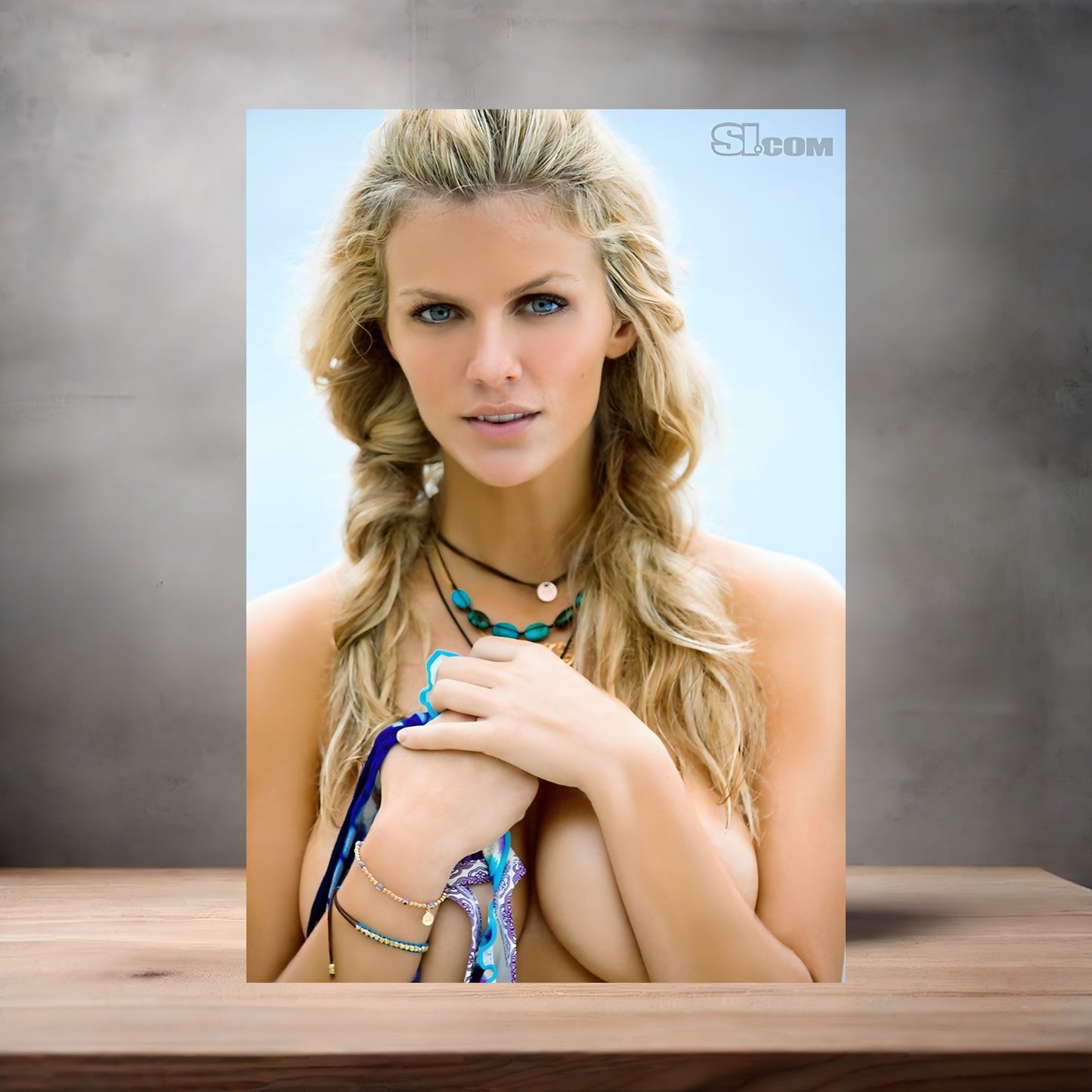Brooklyn Decker Sports Illustrated swimsuit poster with multiple size and finish options. A9