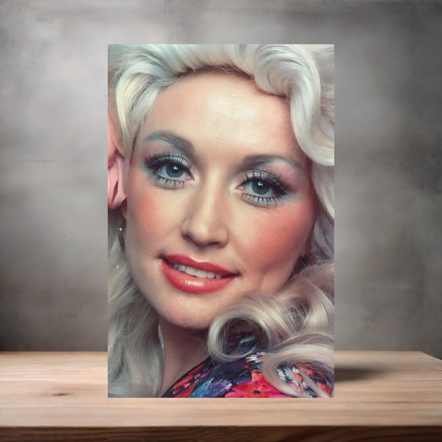 Dolly Parton poster with multiple size and finish options. B8