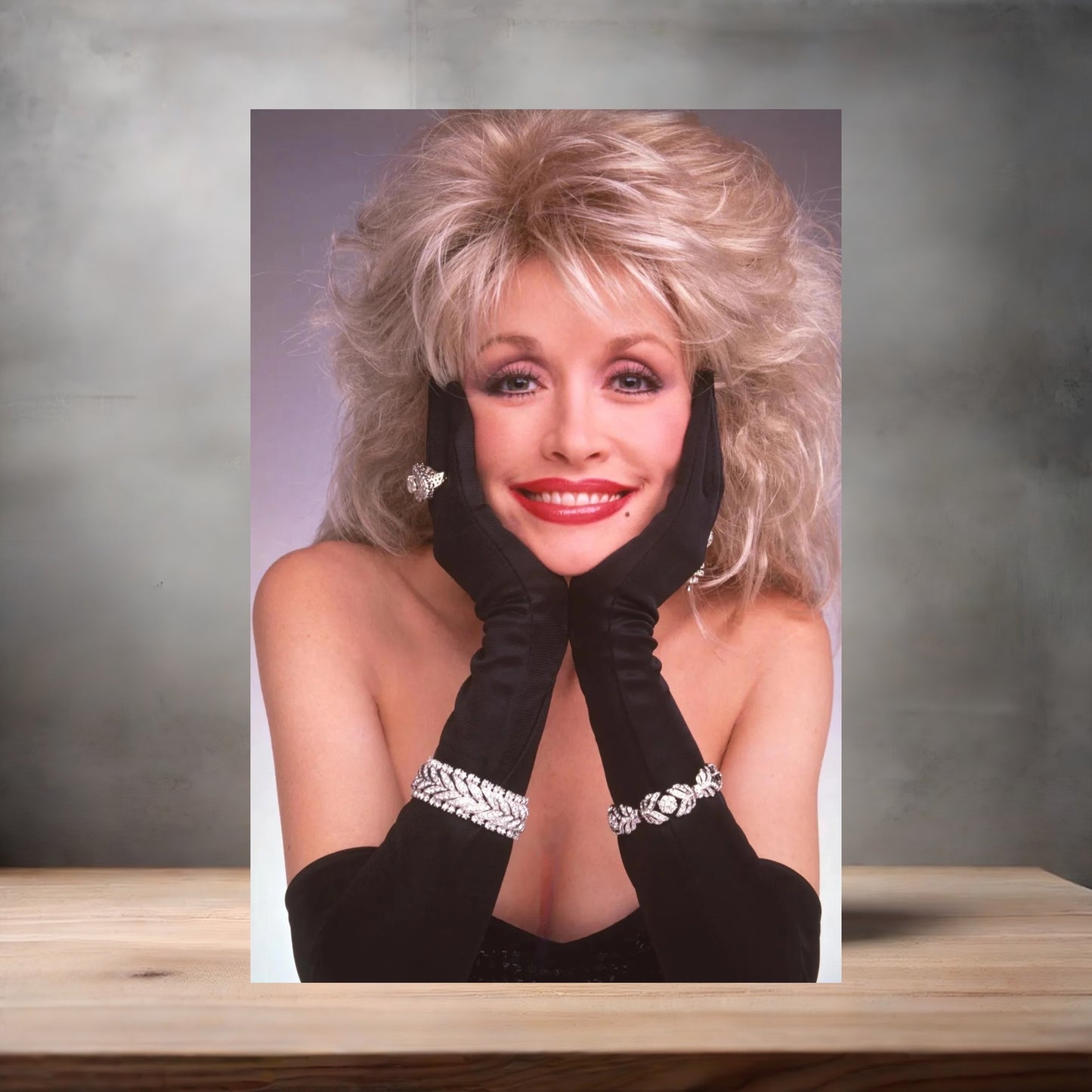 Dolly Parton poster with multiple size and finish options. A7