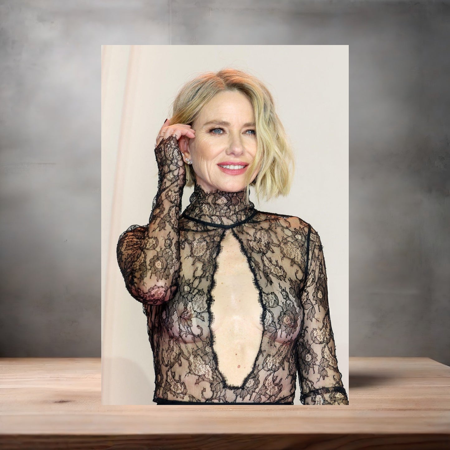 Naomi Watts poster with multiple size and finish options. NSFW