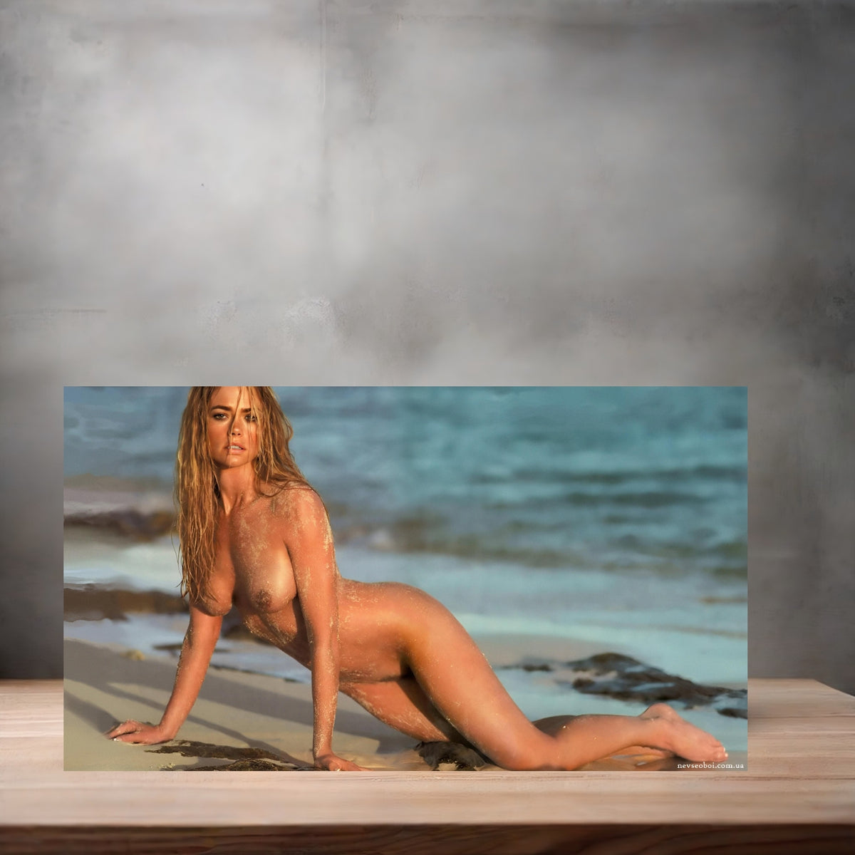 Denise Richards poster prints in multiple sizes and material. Playboy, NSFW