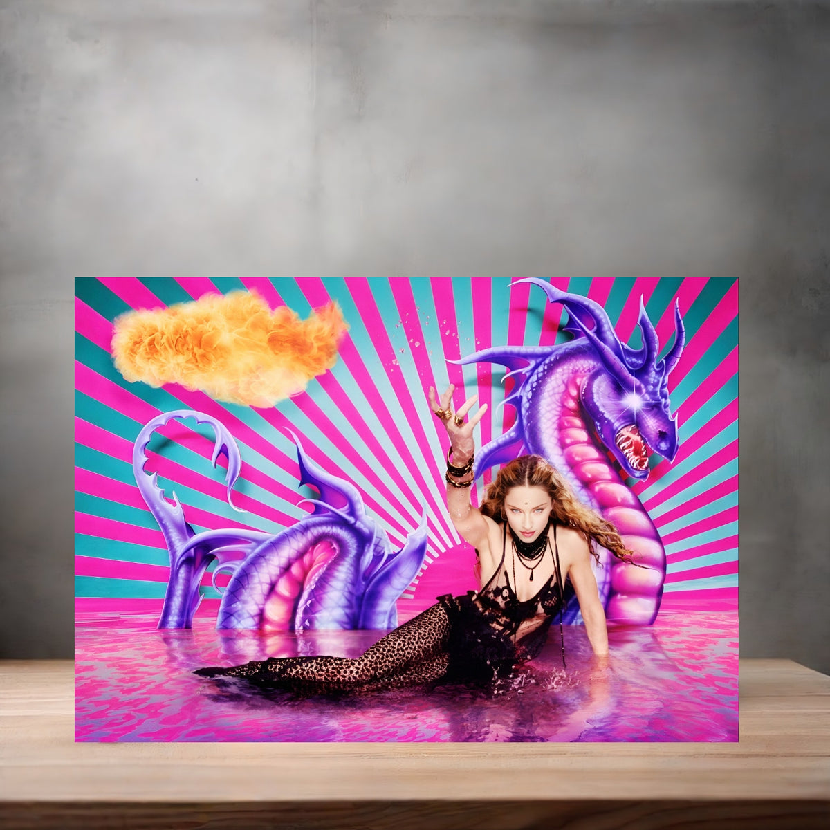 David LaChapelle 8.5" x 11" art print set of 2, glossy and matte. Multiple options, Madonna