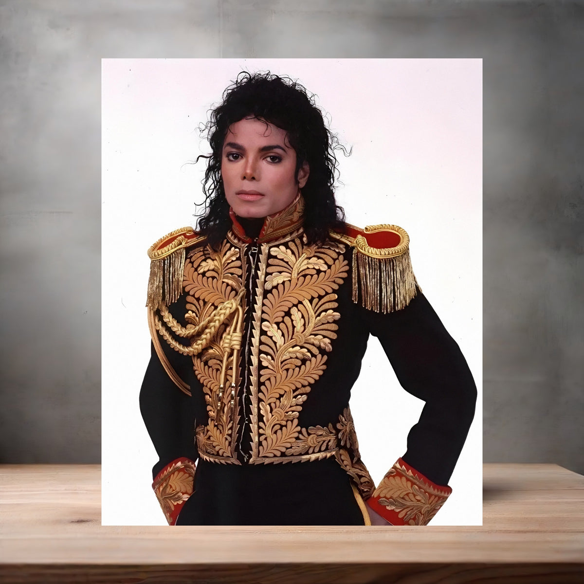 Annie Leibovitz 8.5" x 11" art print set of 2, glossy and matte. Michael Jackson v5