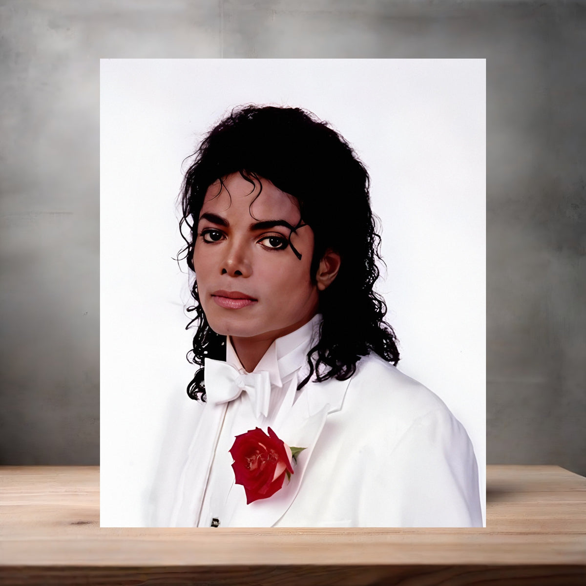 Annie Leibovitz 8.5" x 11" art print set of 2, glossy and matte. Michael Jackson v1