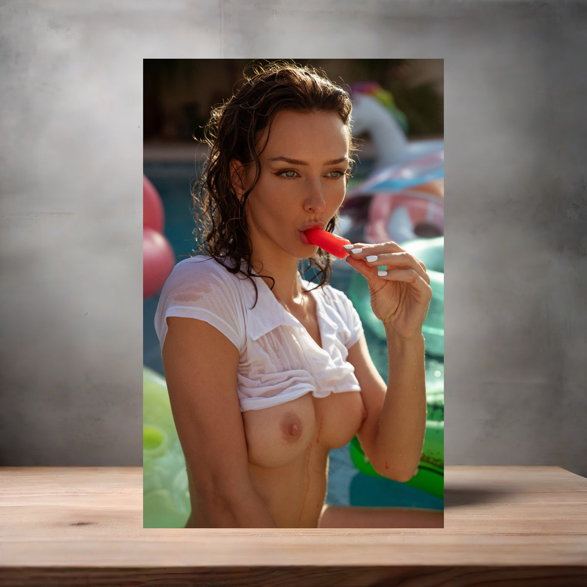 Rachel Cook poster with multiple size and finish options. NSFW c8