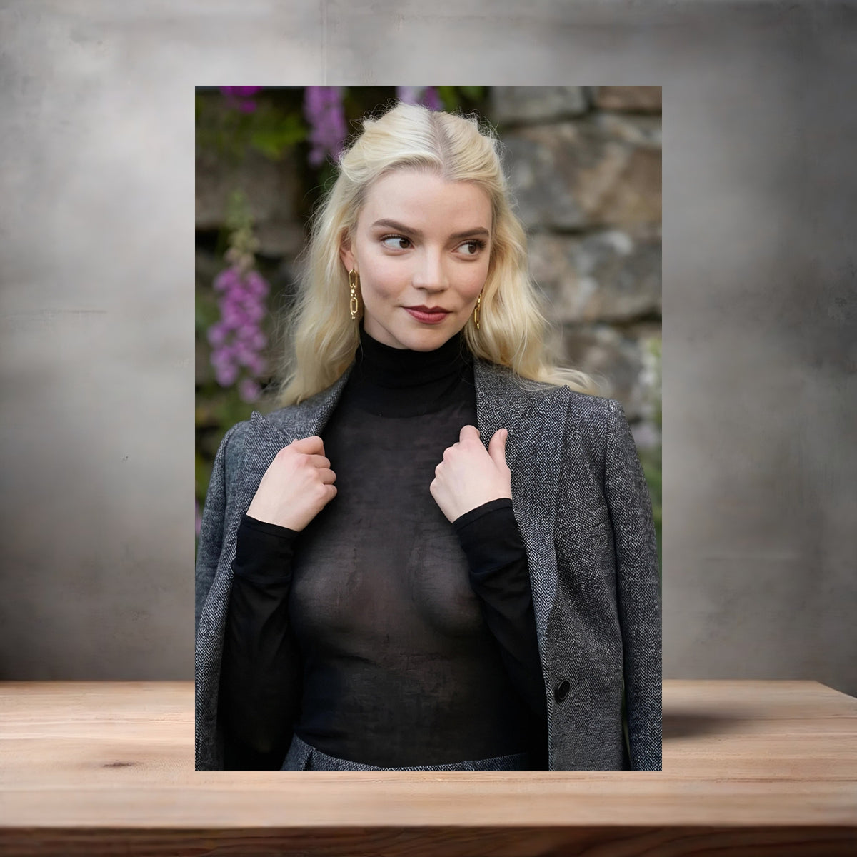 Anya Taylor-Joy poster with multiple size and finish options. B4
