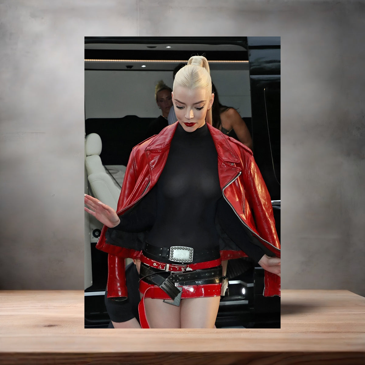 Anya Taylor-Joy poster with multiple size and finish options. B6