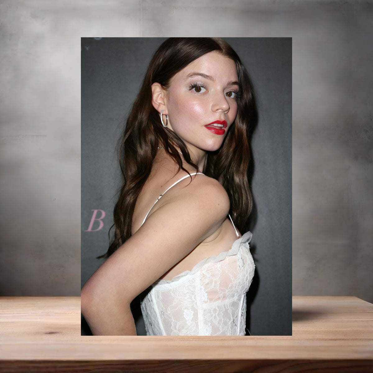 Anya Taylor-Joy poster with multiple size and finish options. A6