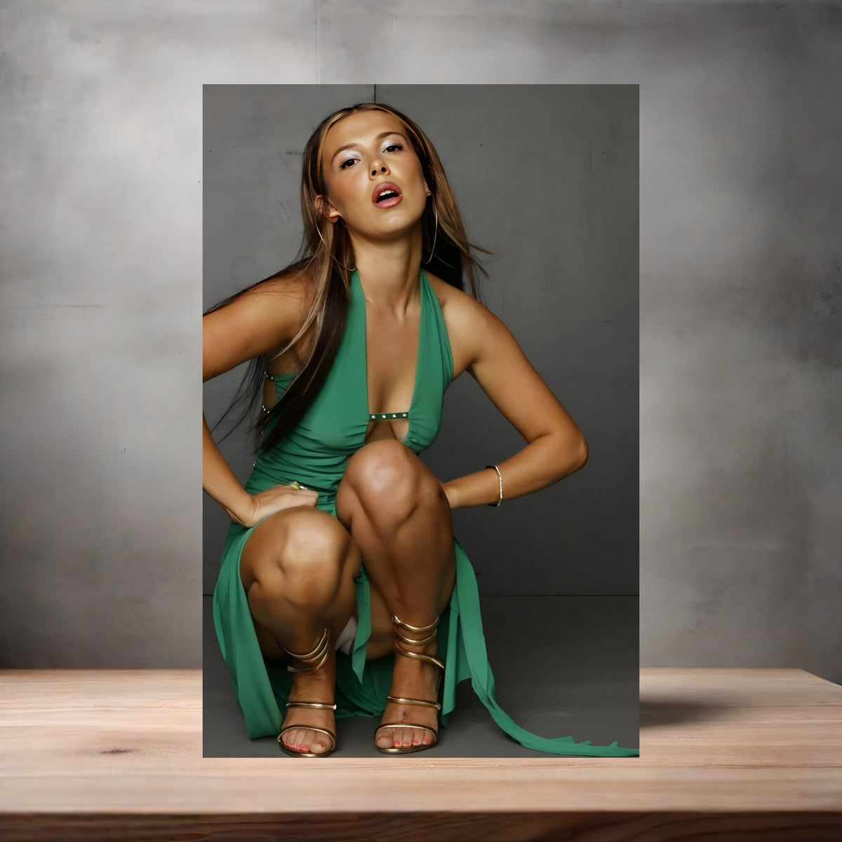 Millie Bobby Brown poster with multiple size and finish options. B5