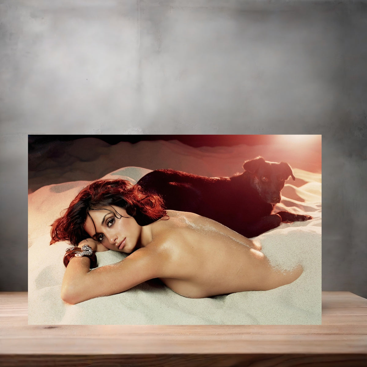 Penelope Cruz poster with multiple size and finish options. B4