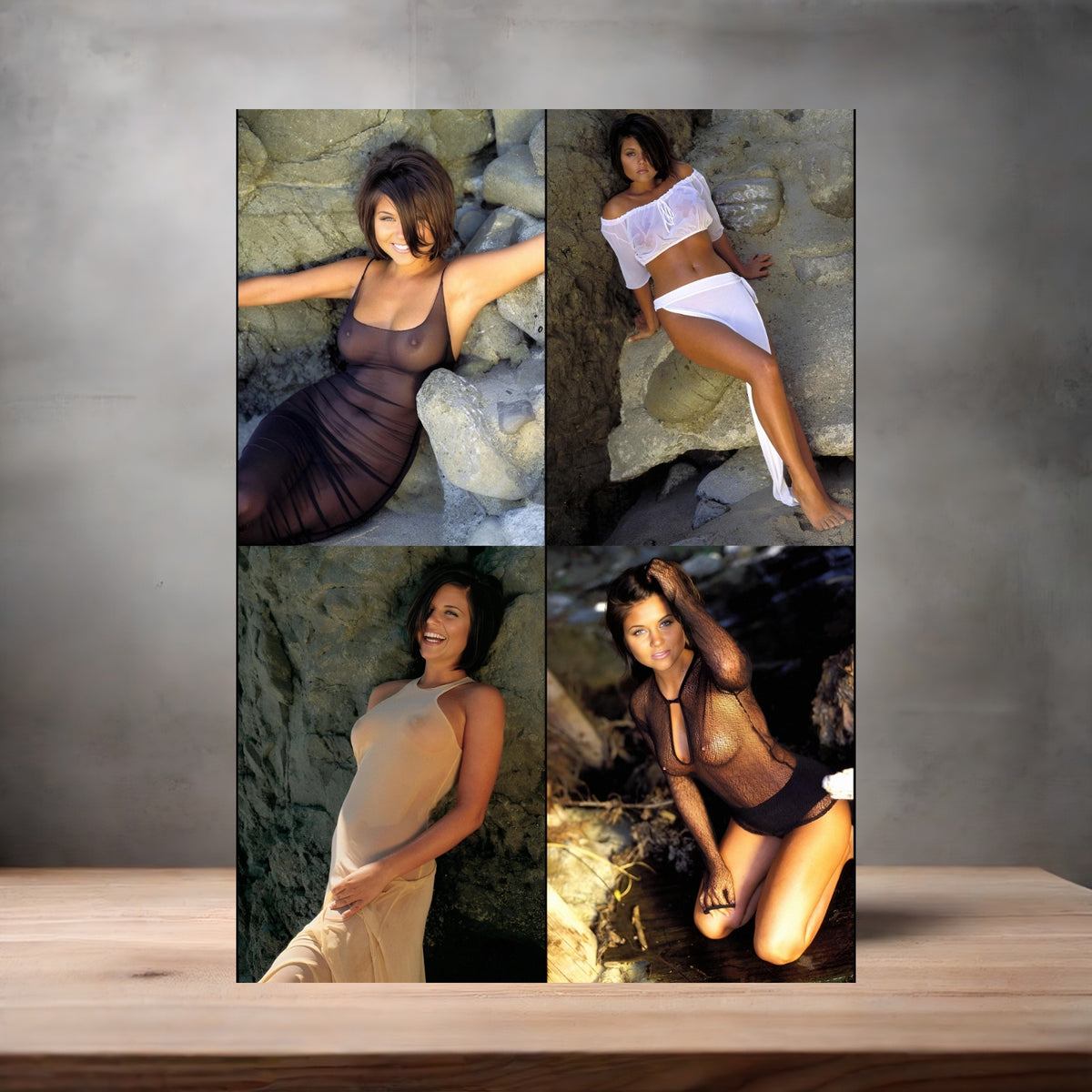 Tiffani Amber Thiessen poster with multiple size and finish options. B8