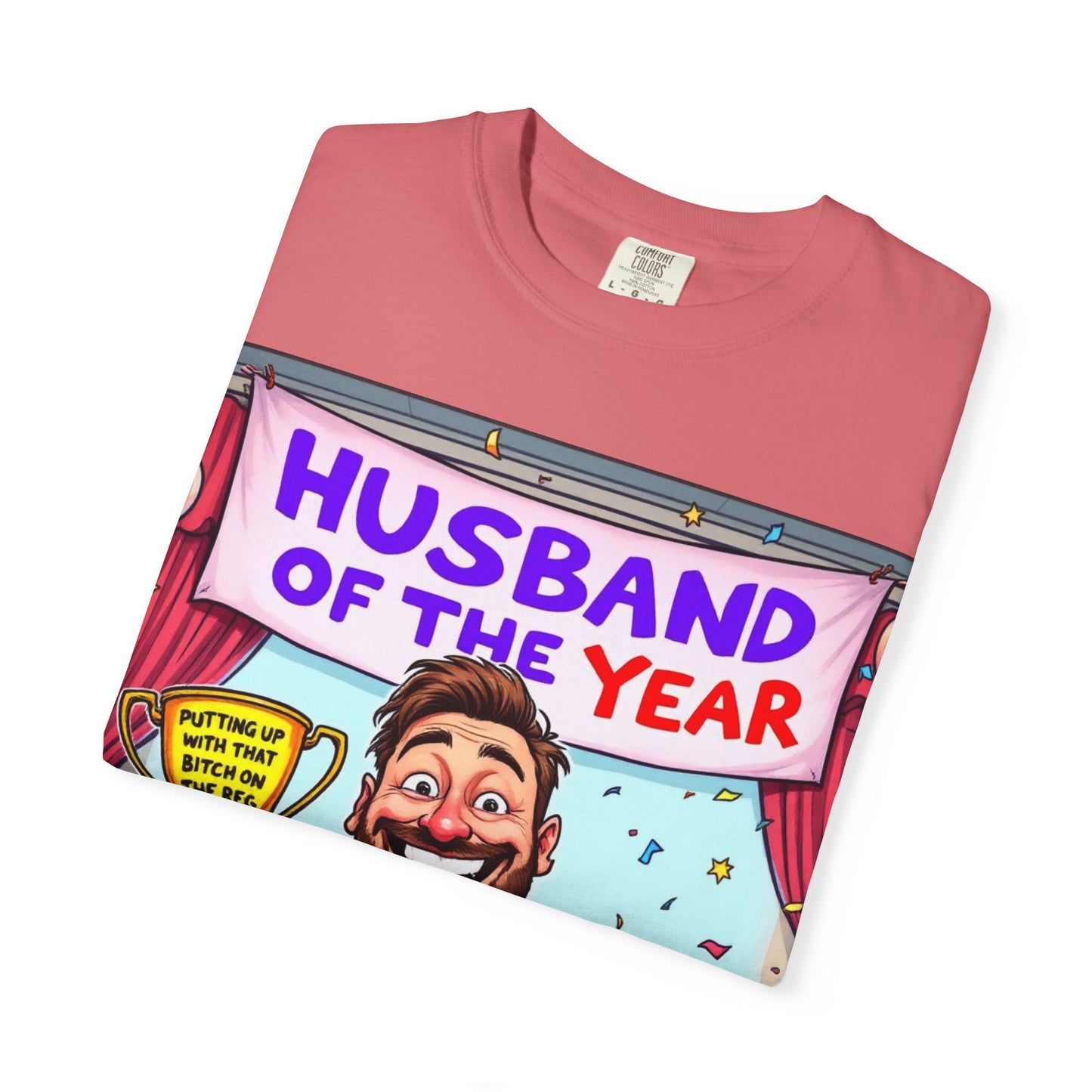 Husband of the Year T-Shirt, Funny Gift for Him, Unisex Tee, Anniversary Tee,