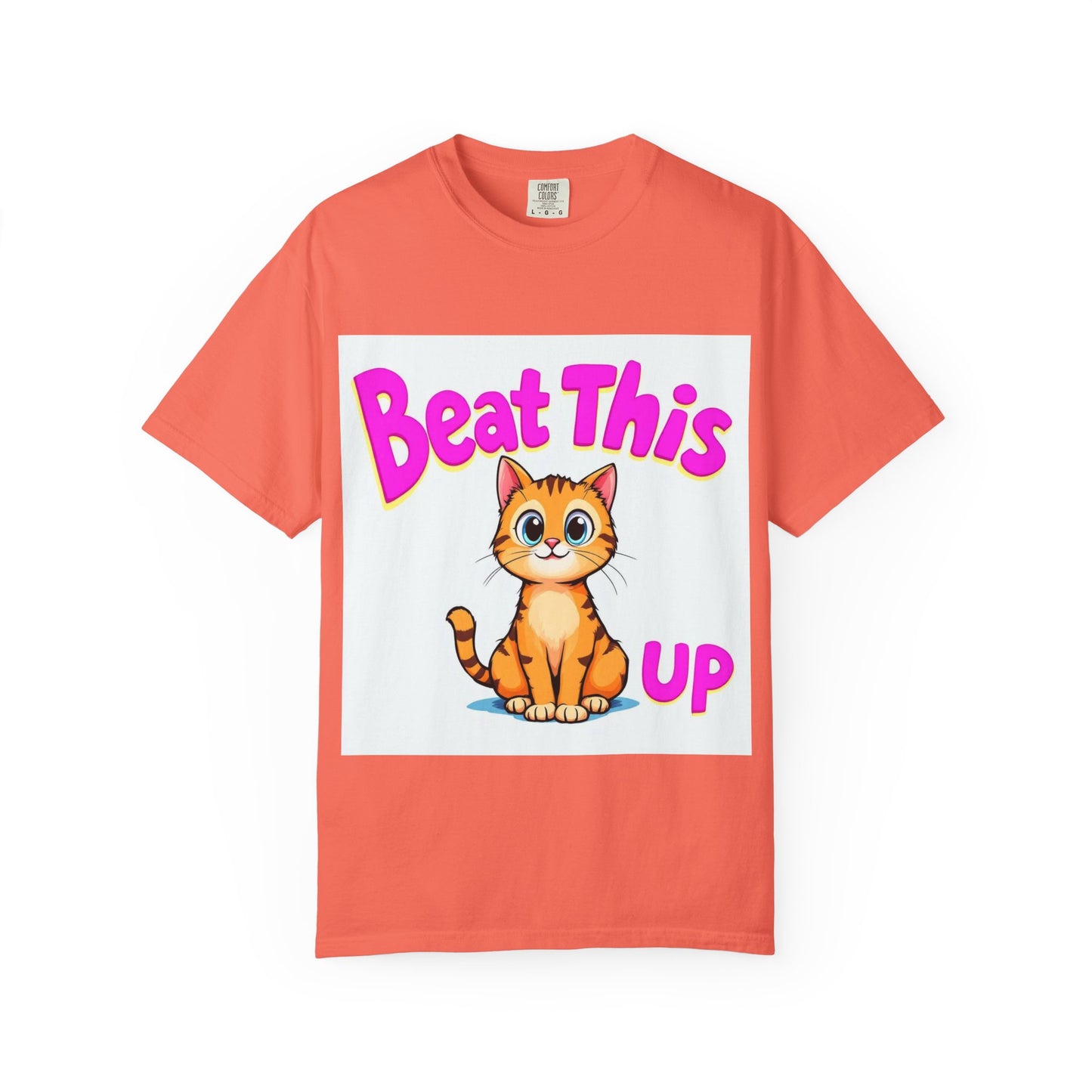 Playful Cat Tee - mature beat this up