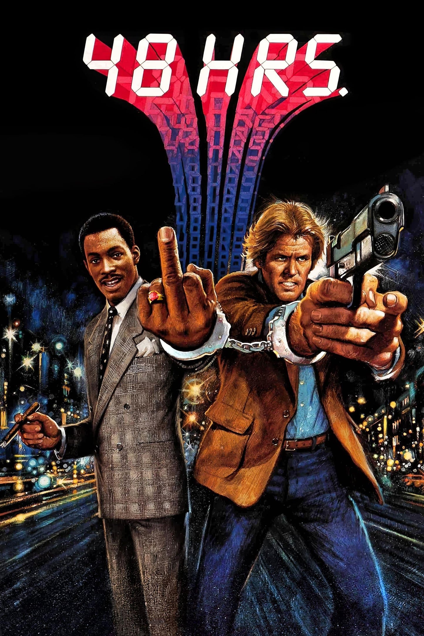 48 Hrs. 13"x 19" movie poster.