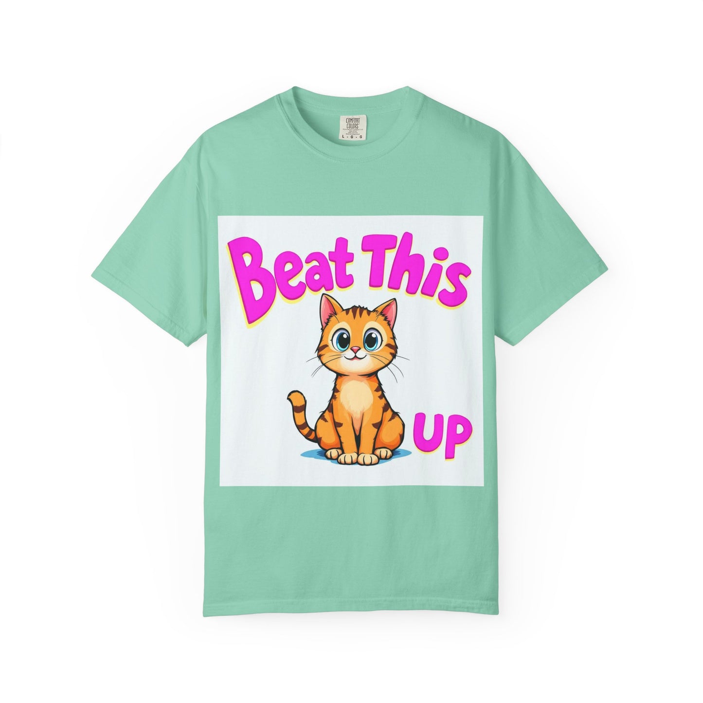 Playful Cat Tee - mature beat this up