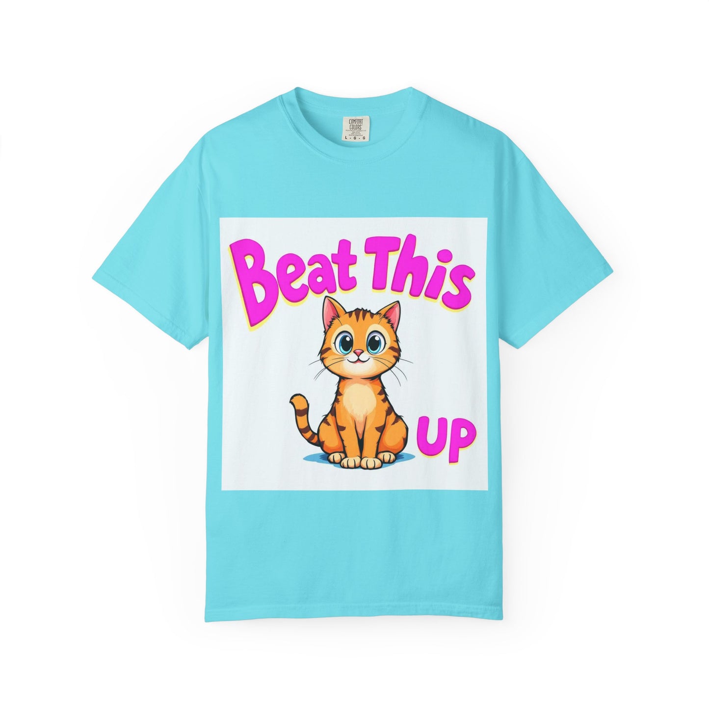 Playful Cat Tee - mature beat this up