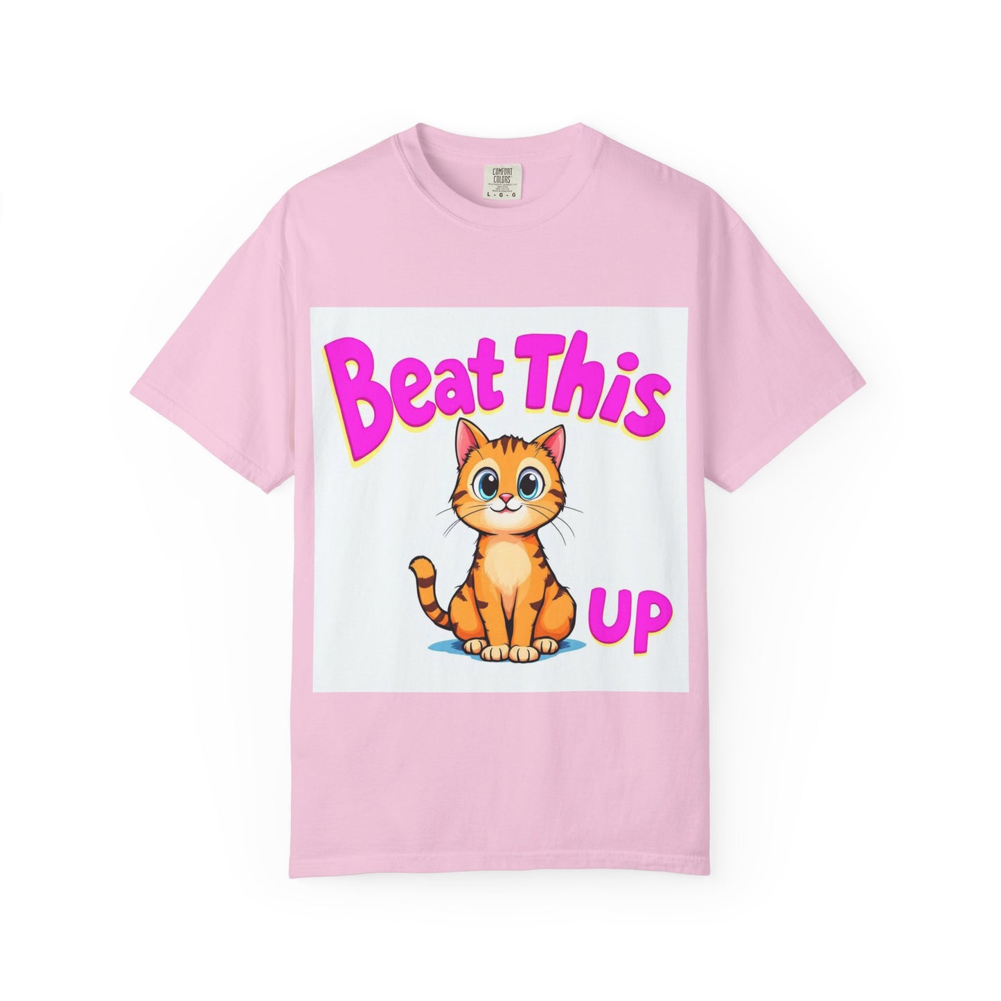 Playful Cat Tee - mature beat this up