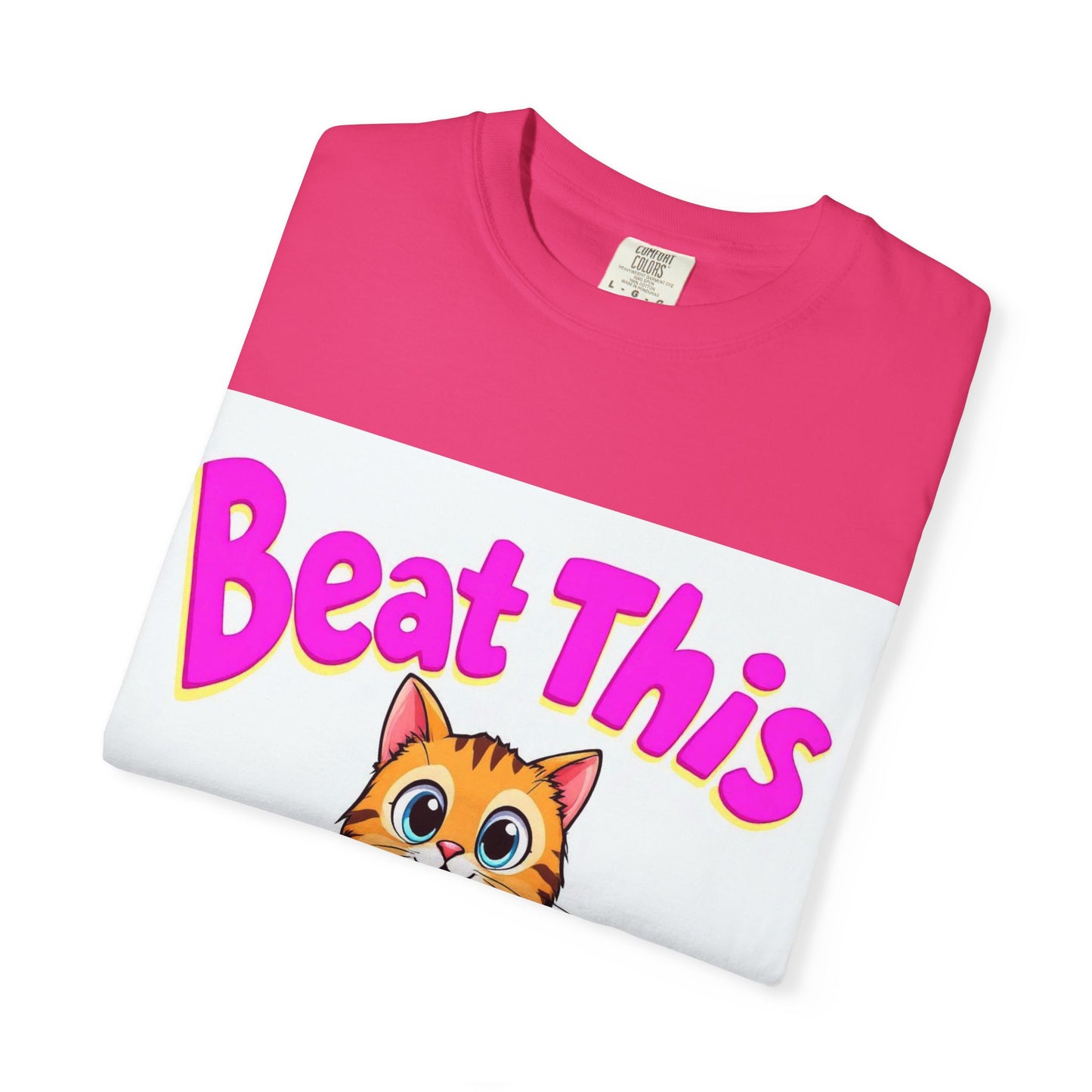 Playful Cat Tee - mature beat this up