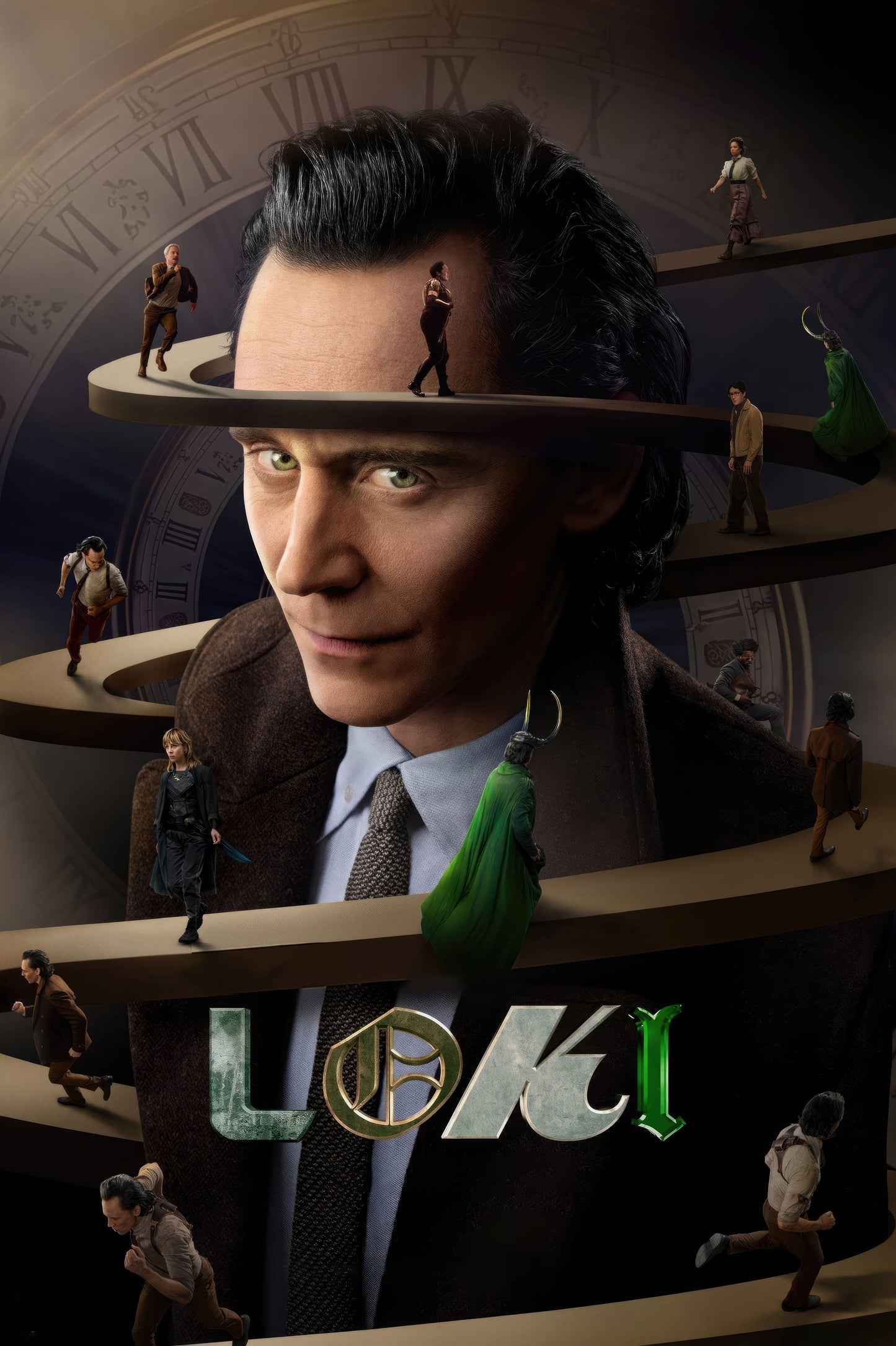 Marvel movie poster with multiple size and finish options. Loki