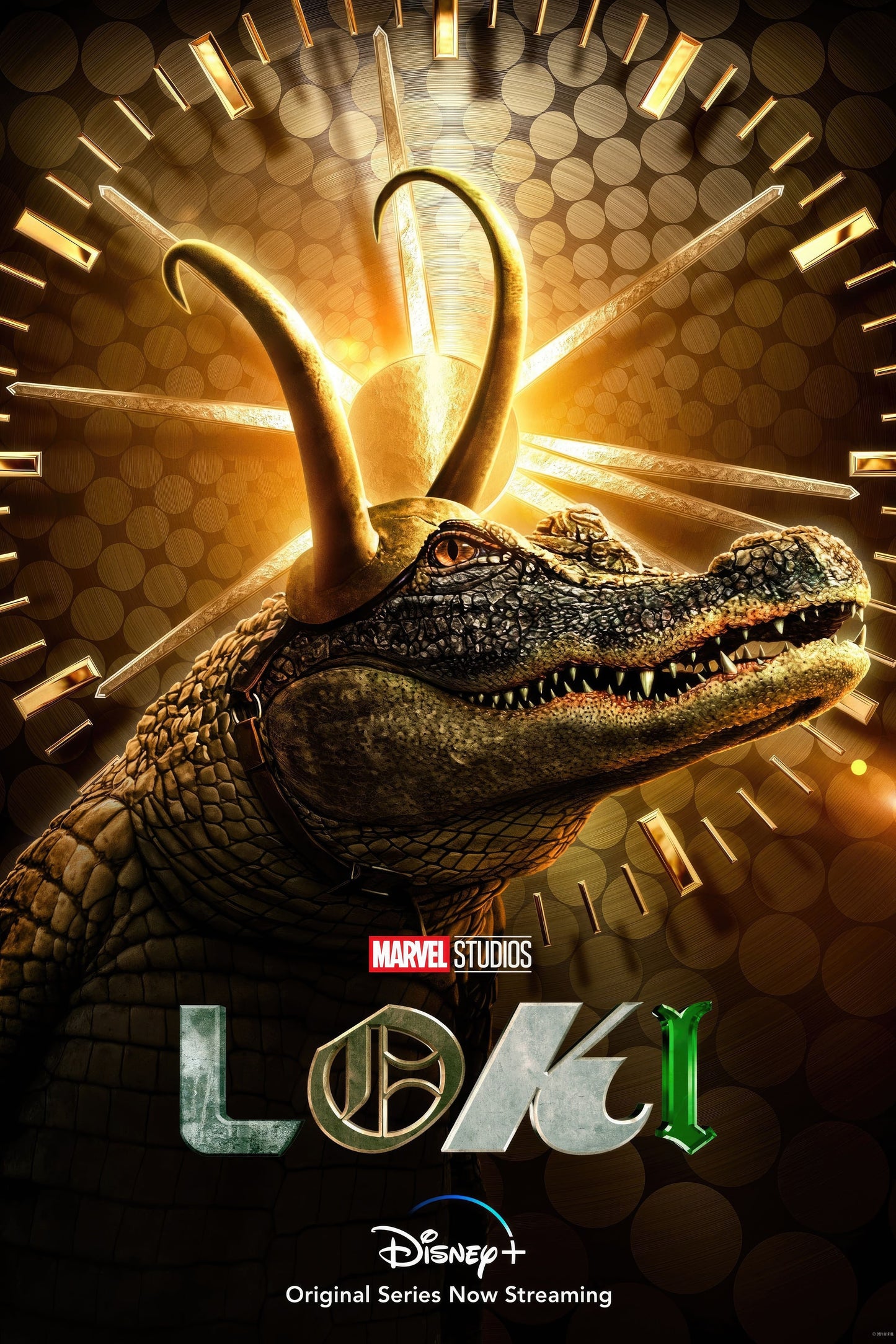 Marvel movie poster with multiple size and finish options. Loki